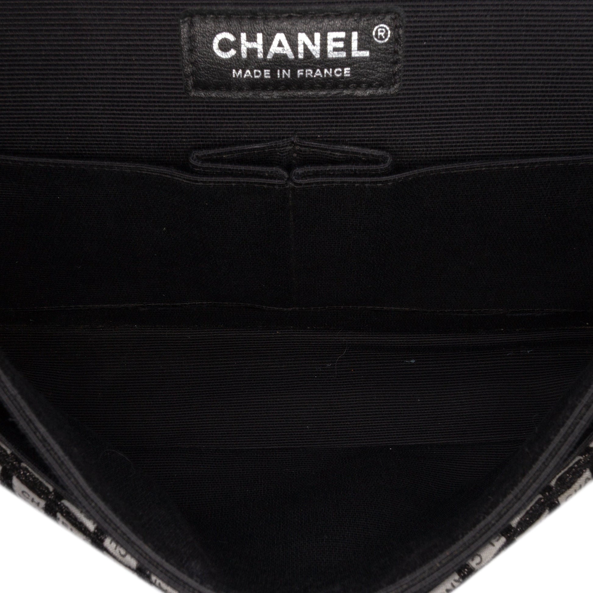 Chanel Medium Classic Ribbon Tweed Double Flap