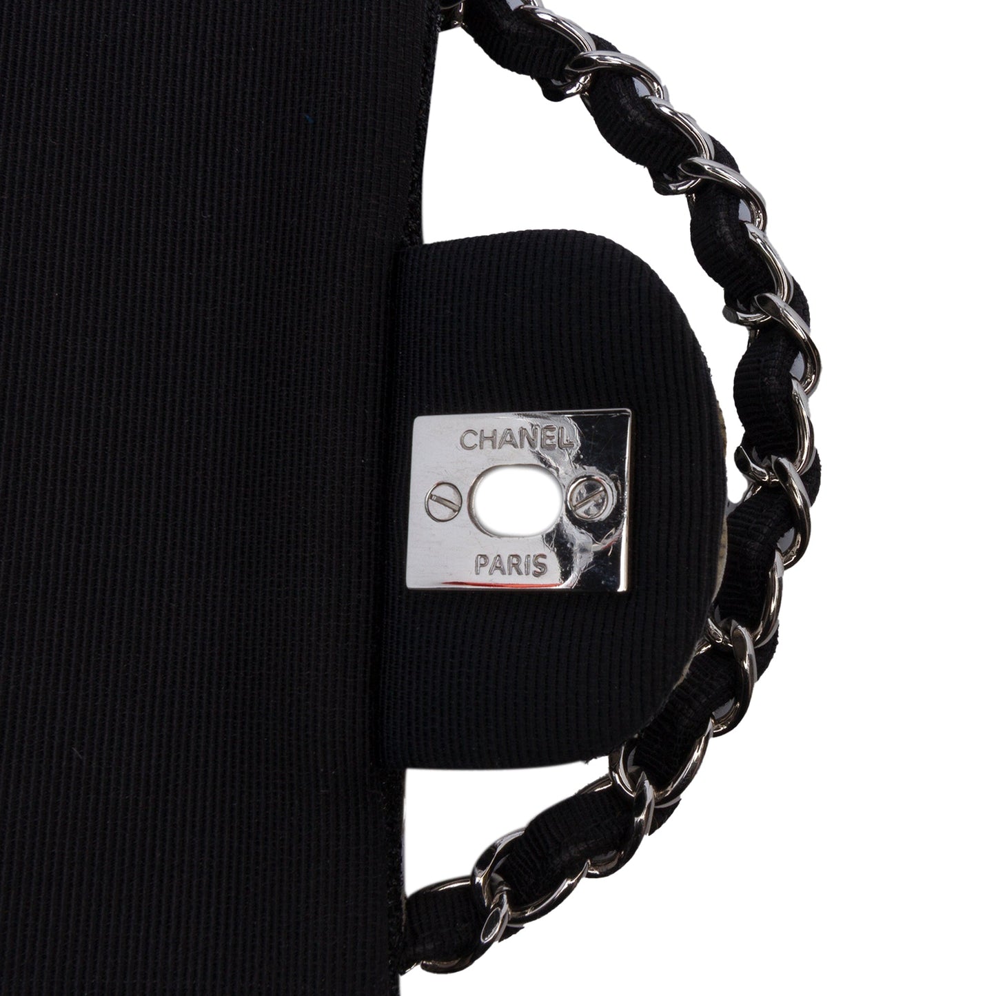 Chanel Medium Classic Ribbon Tweed Double Flap