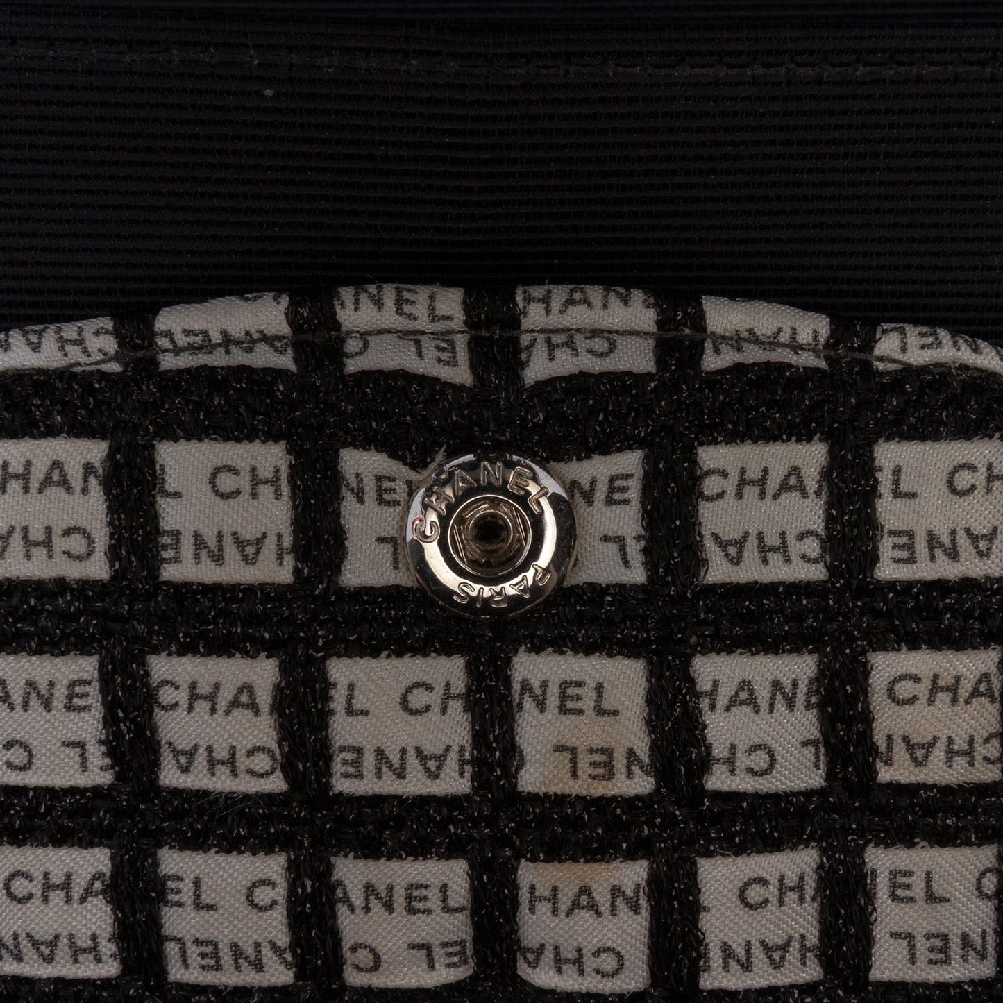 Chanel Medium Classic Ribbon Tweed Double Flap