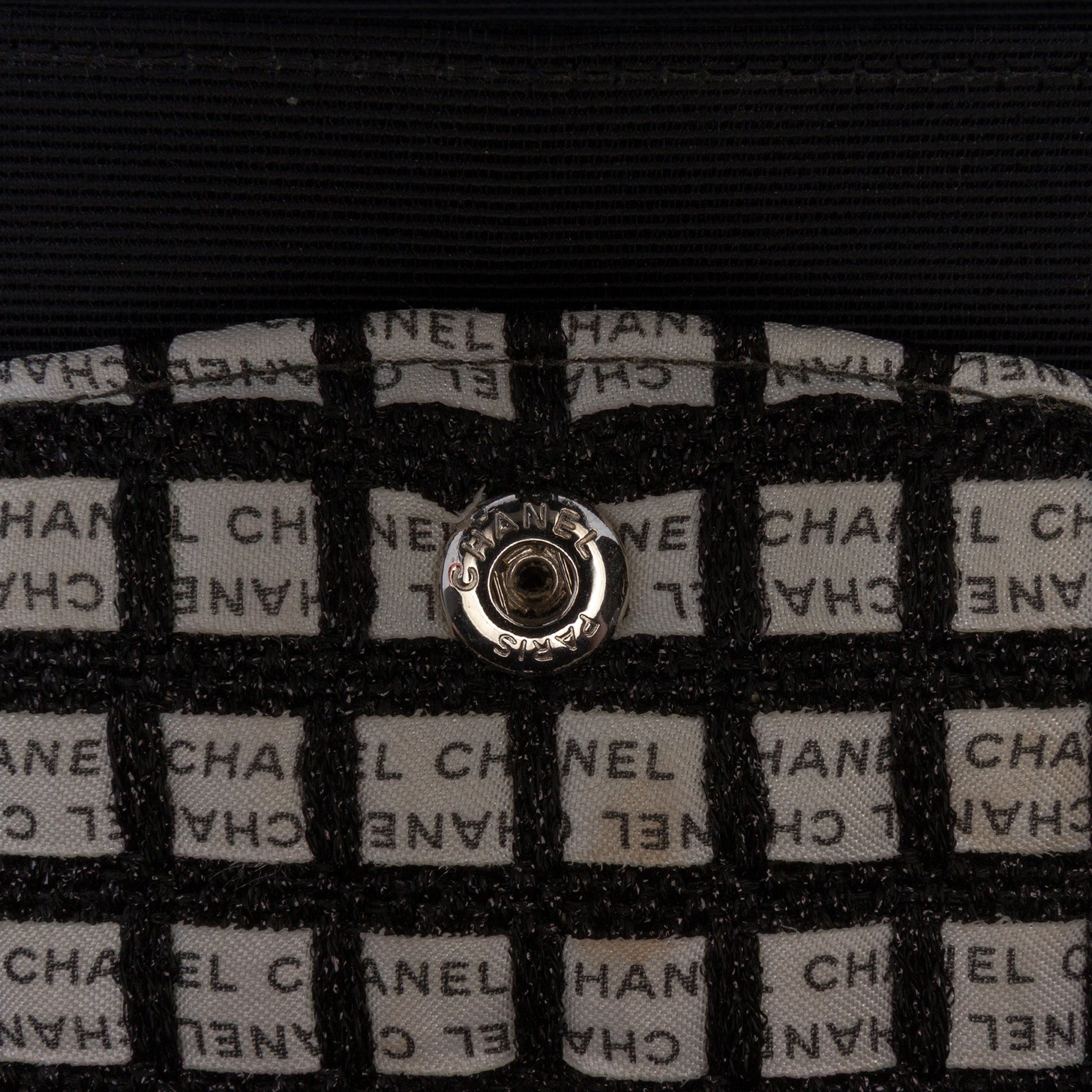 Chanel Medium Classic Ribbon Tweed Double Flap