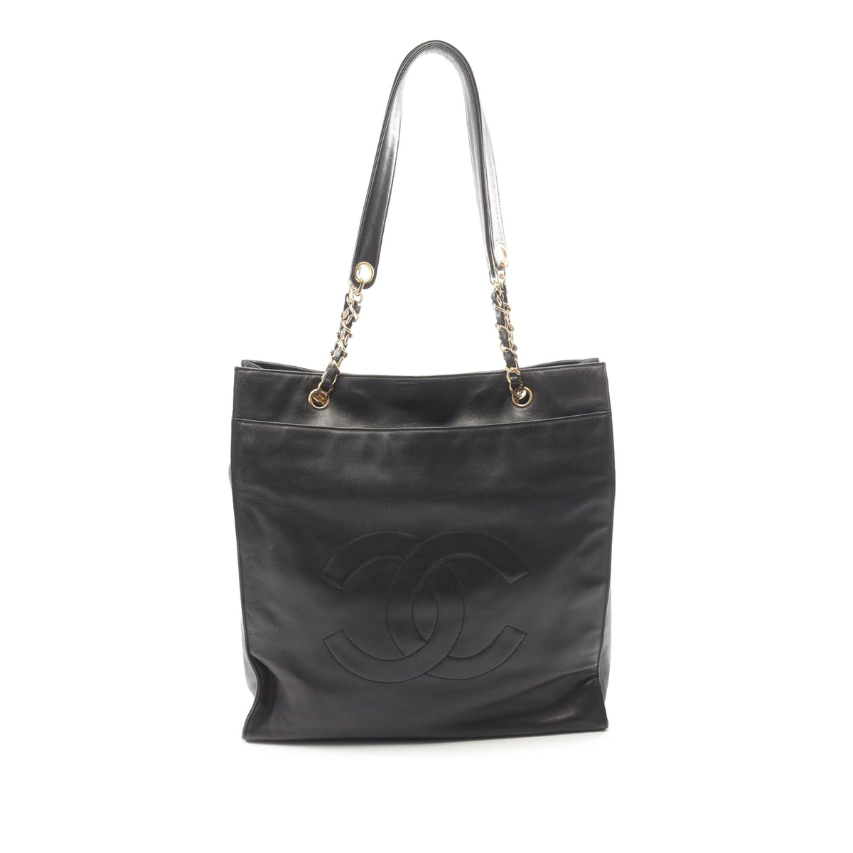 Chanel CC Lambskin Tote