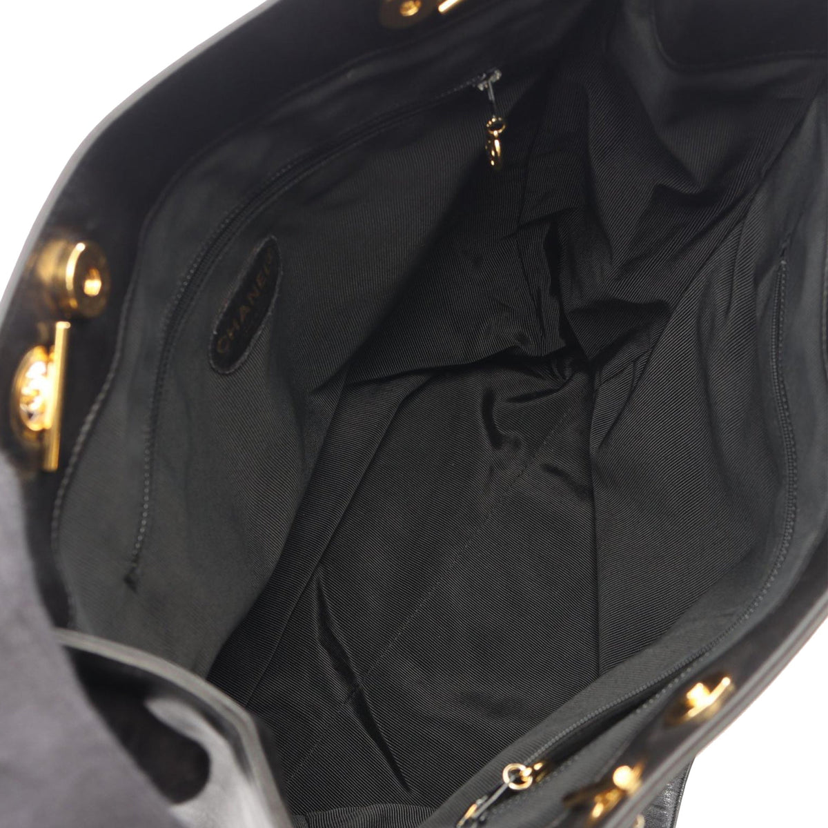 Chanel CC Lambskin Tote