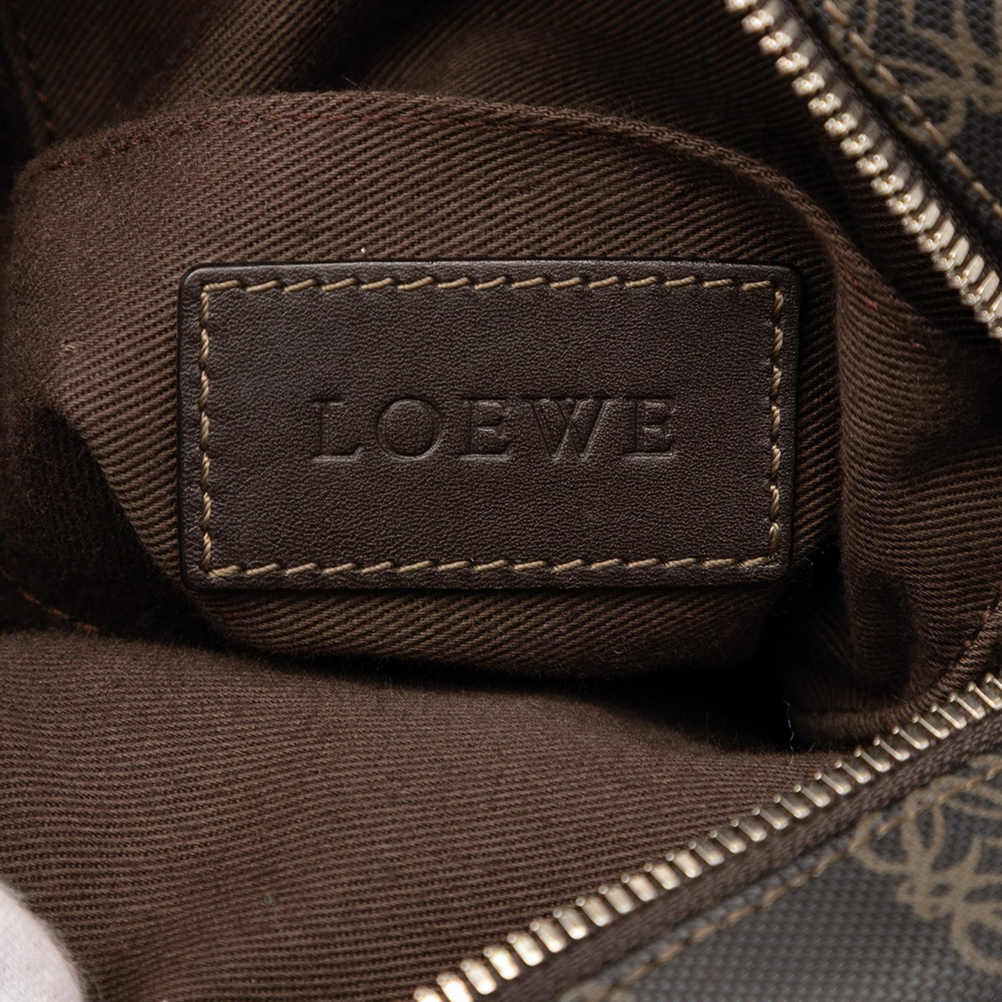 LOEWE Anagram Coated Canvas Crossbody