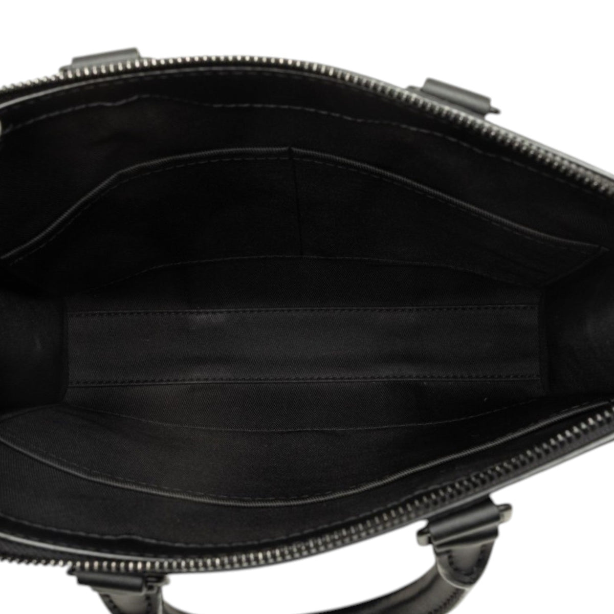 Louis Vuitton Monogram Taurillon Sac Plat Cross — Black