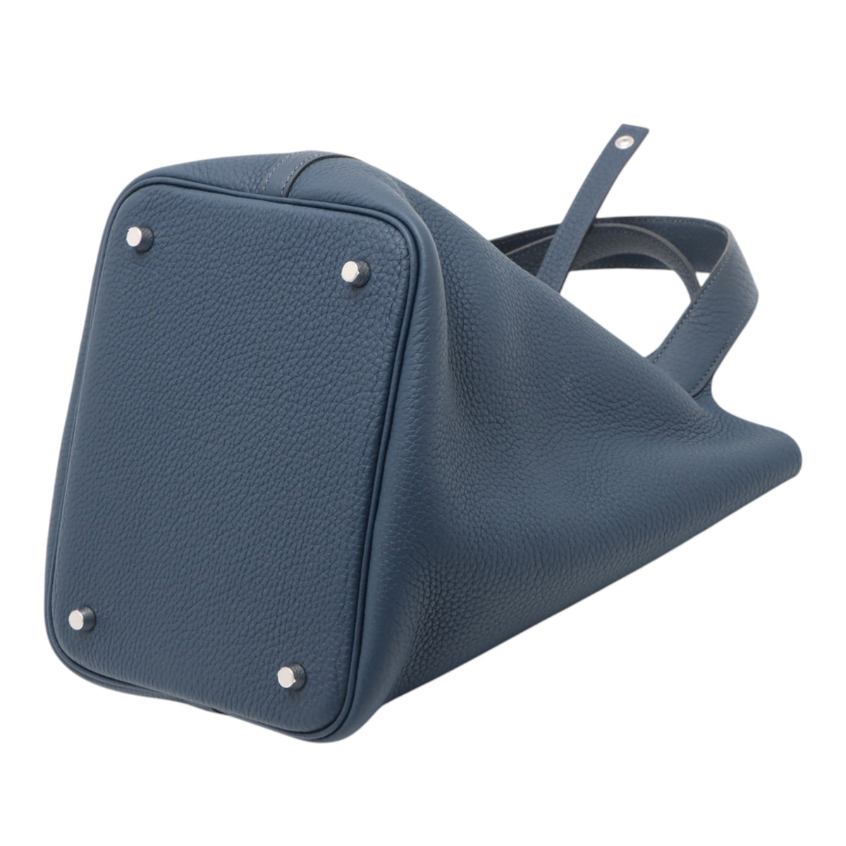 Hermès Clemence Picotin Lock 22 — Blue