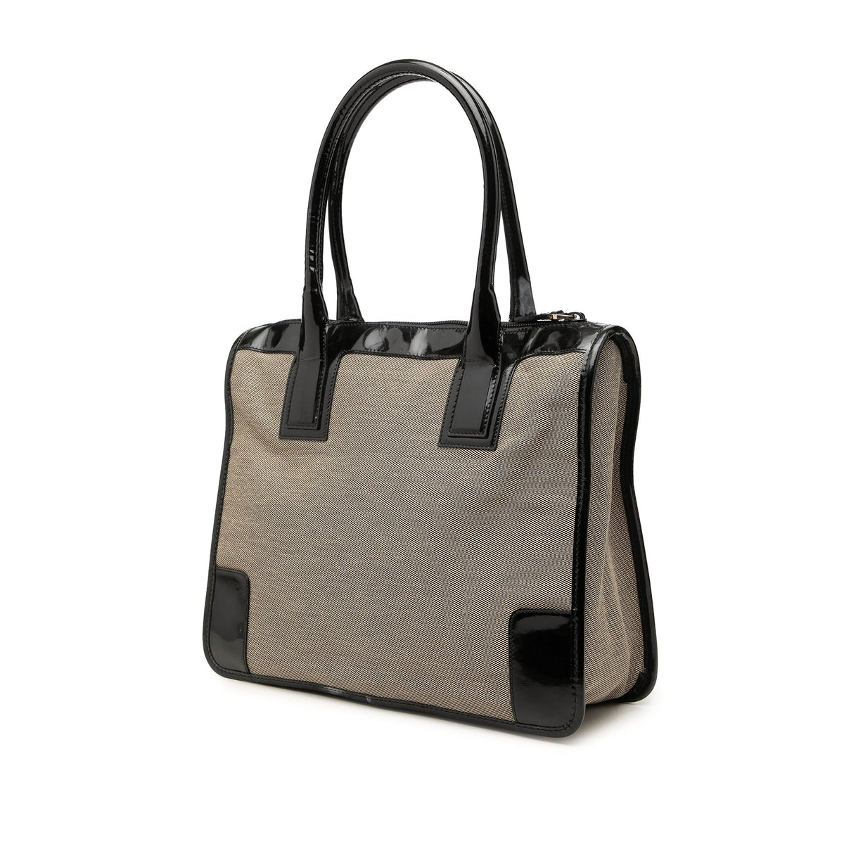 Gucci Canvas Handbag — Gray