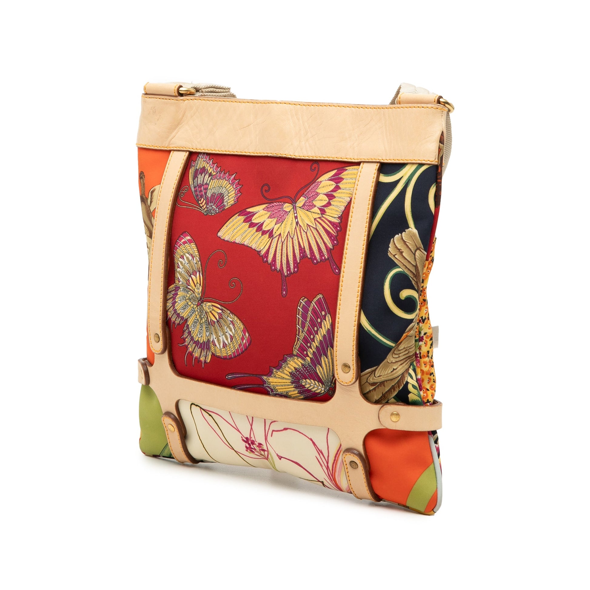 Ferragamo Nylon Jungle Safari Crossbody