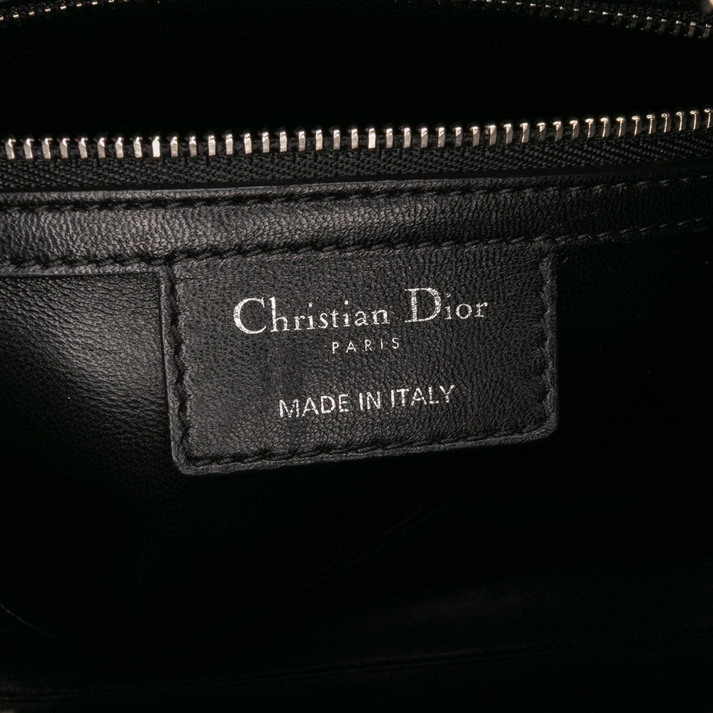 Dior Medium Smooth Calfskin Embroidered Beaded Floral Lady Dior