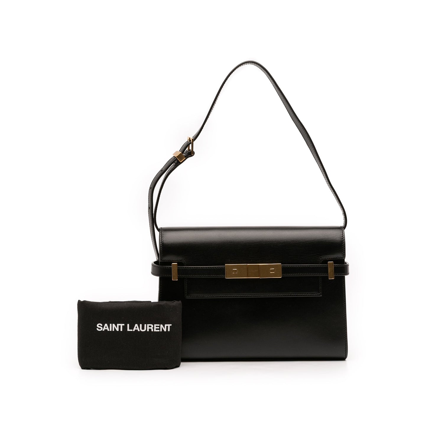 Saint Laurent Small Leather Manhattan Shoulder Bag