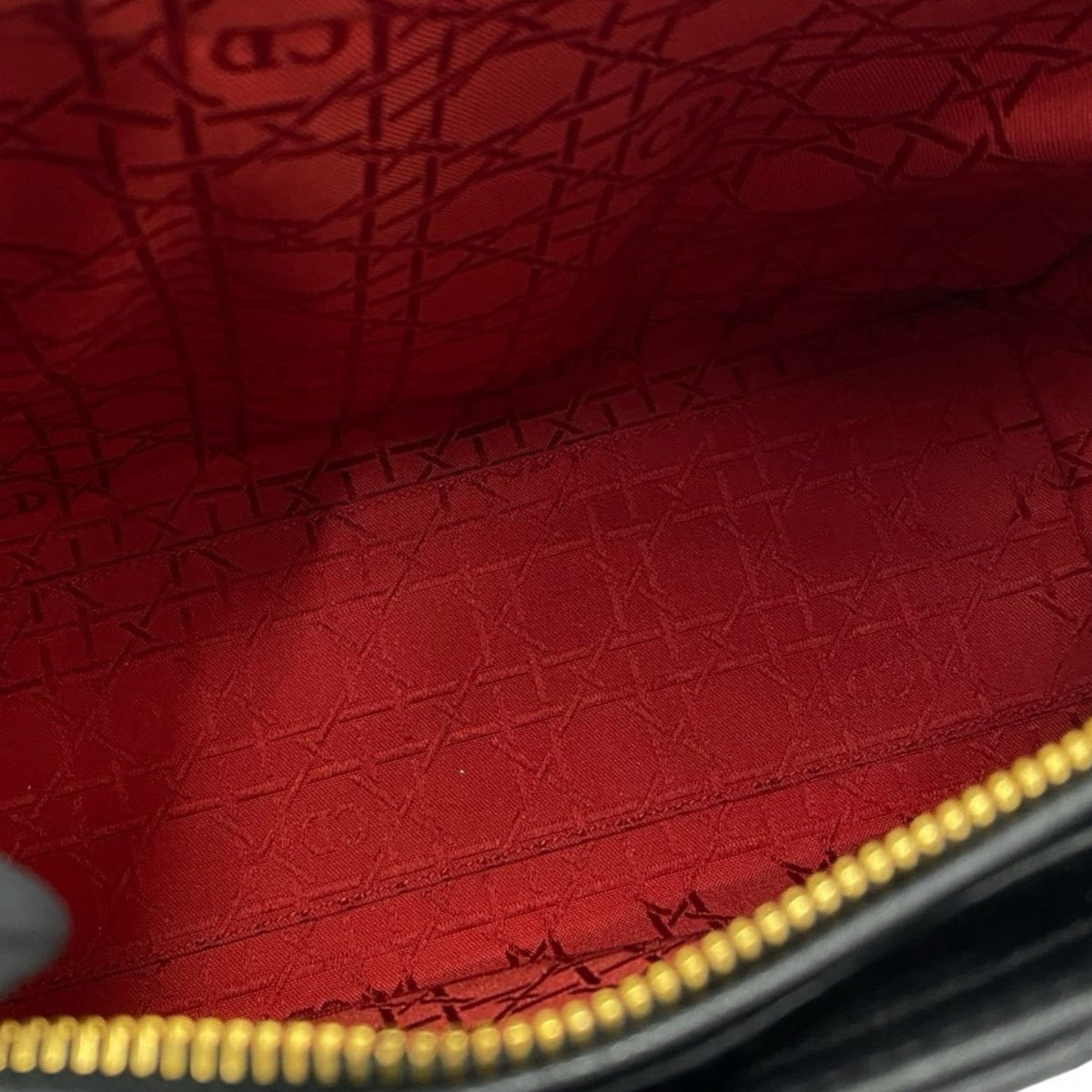 Dior Large Lambskin Cannage Lady Dior