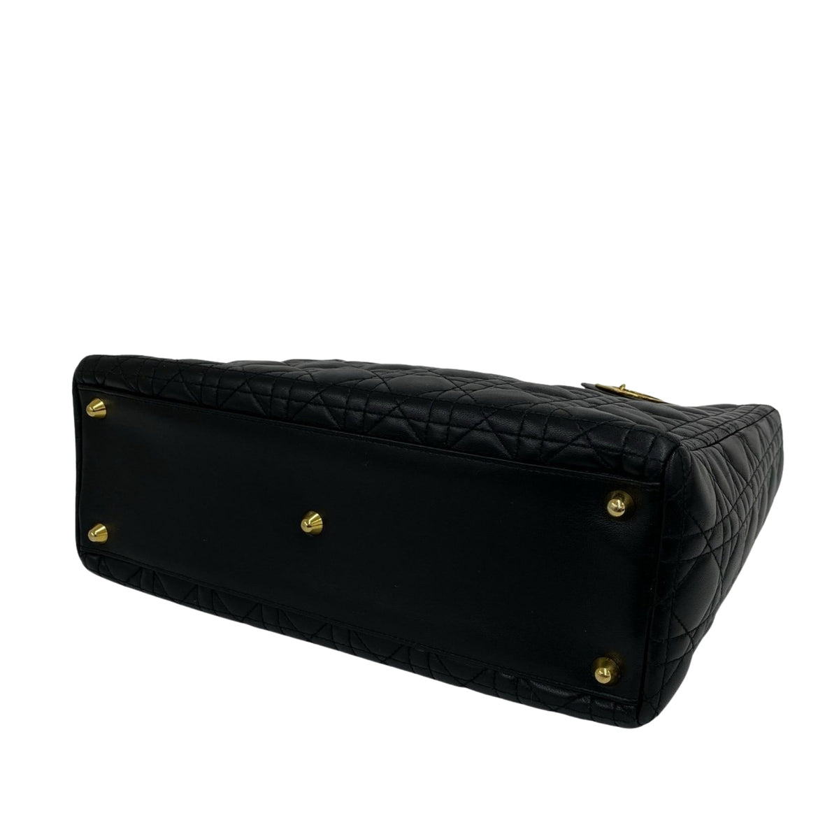 Dior Large Lambskin Cannage Lady Dior