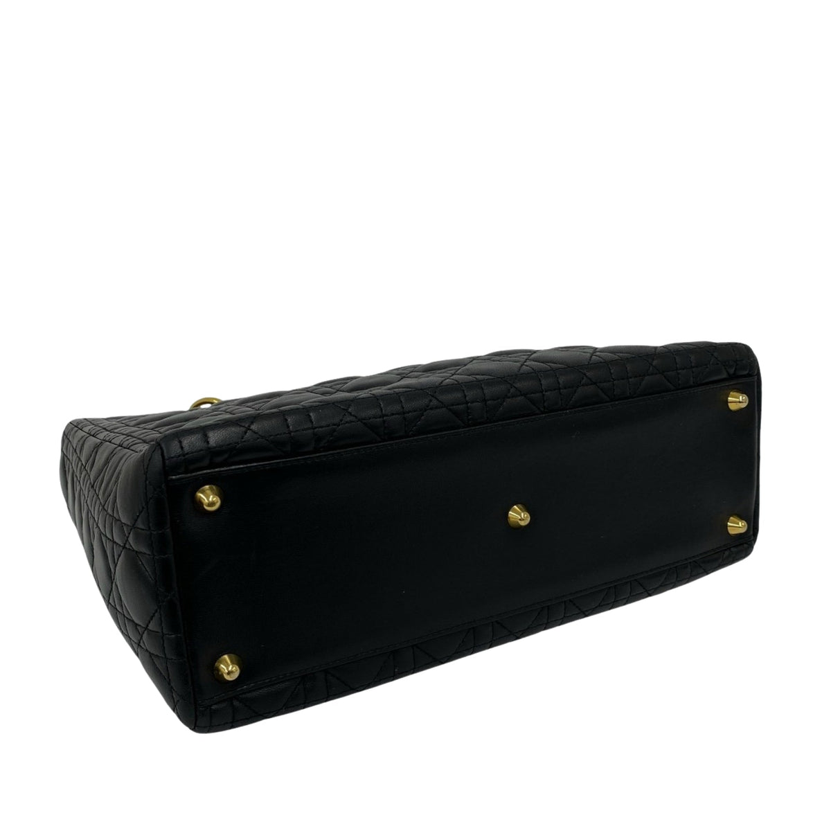 Dior Large Lambskin Cannage Lady Dior