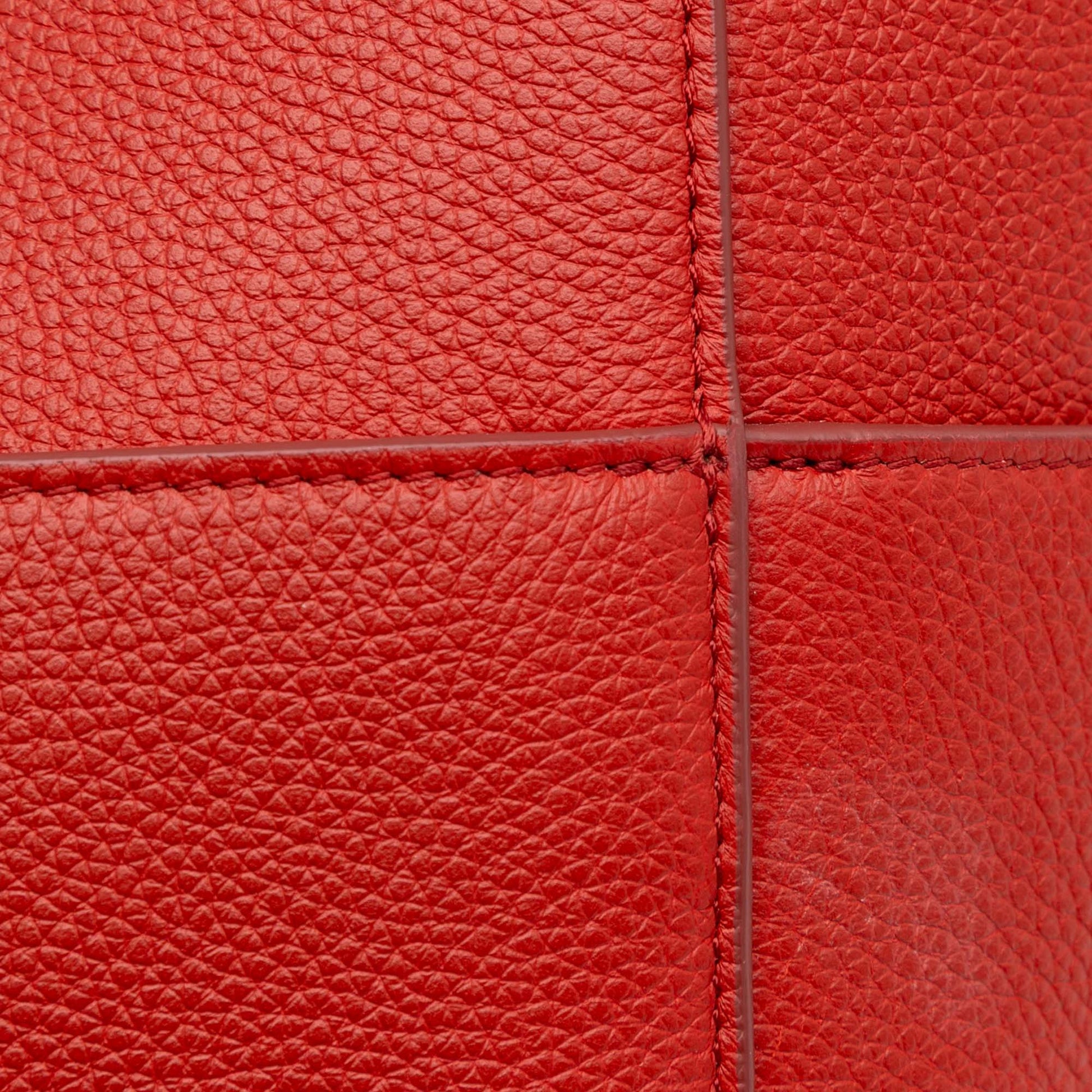 Celine Medium Leather Seau Sangle Bucket Bag