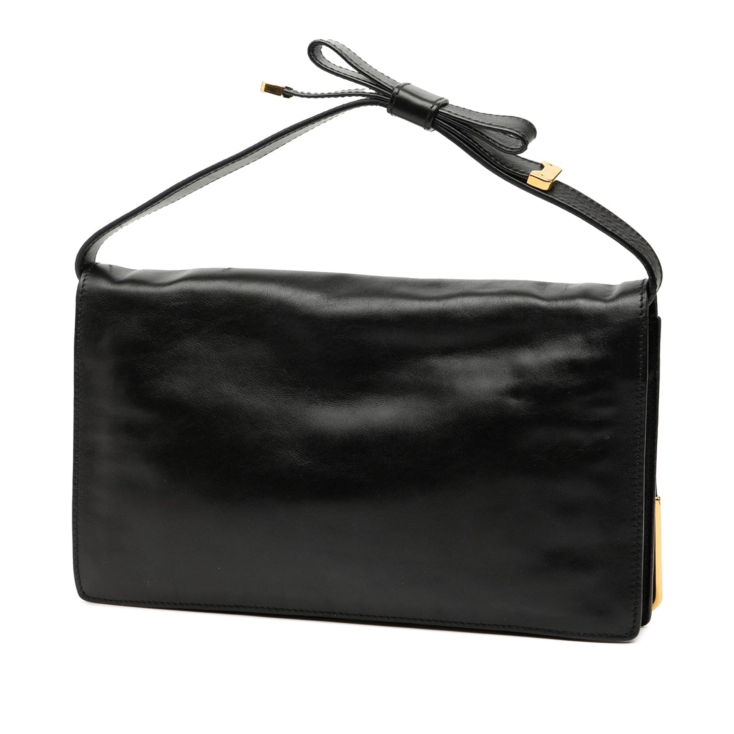 Prada City Calf Bow Handbag