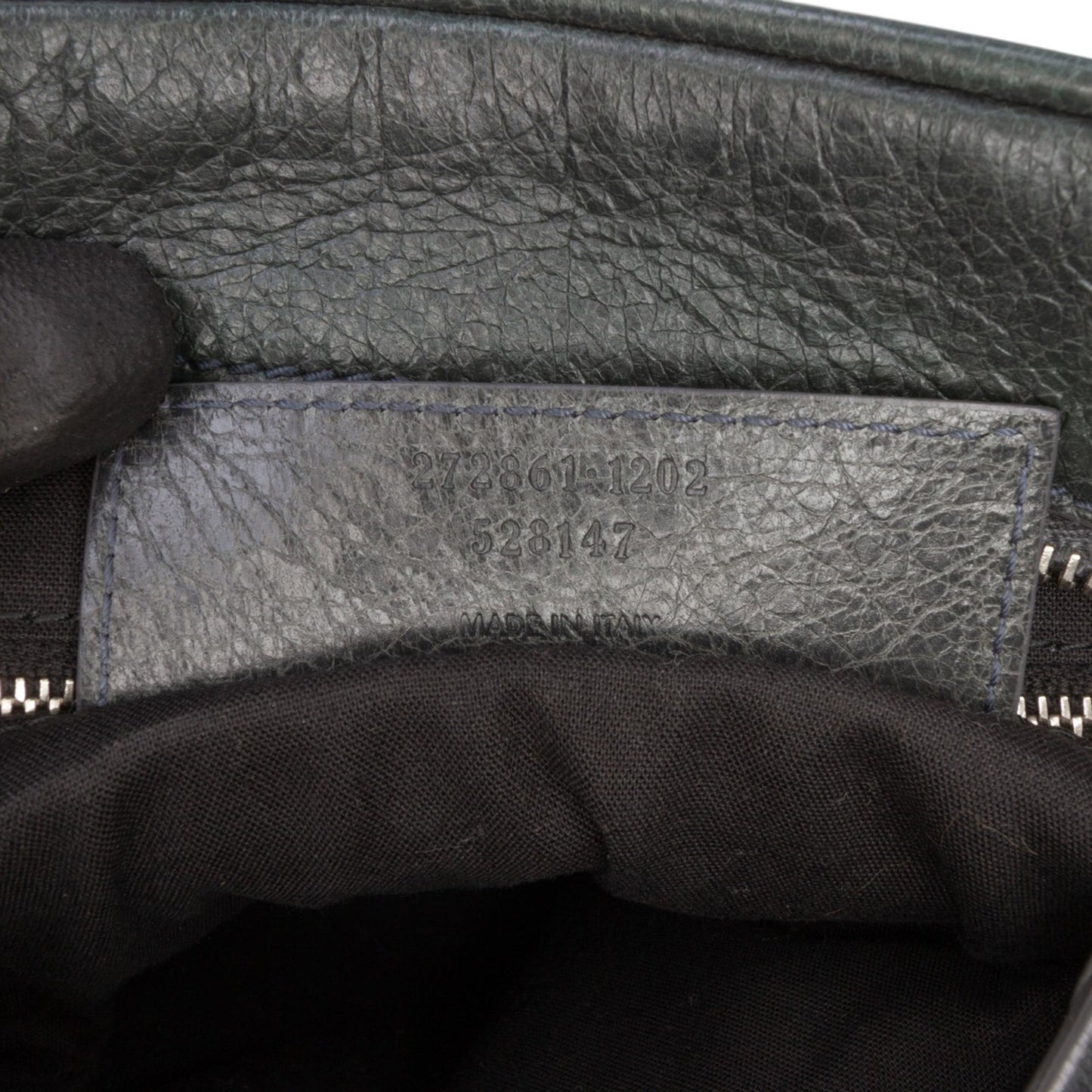 Balenciaga Lambskin Motocross Classic Reporter Crossbody