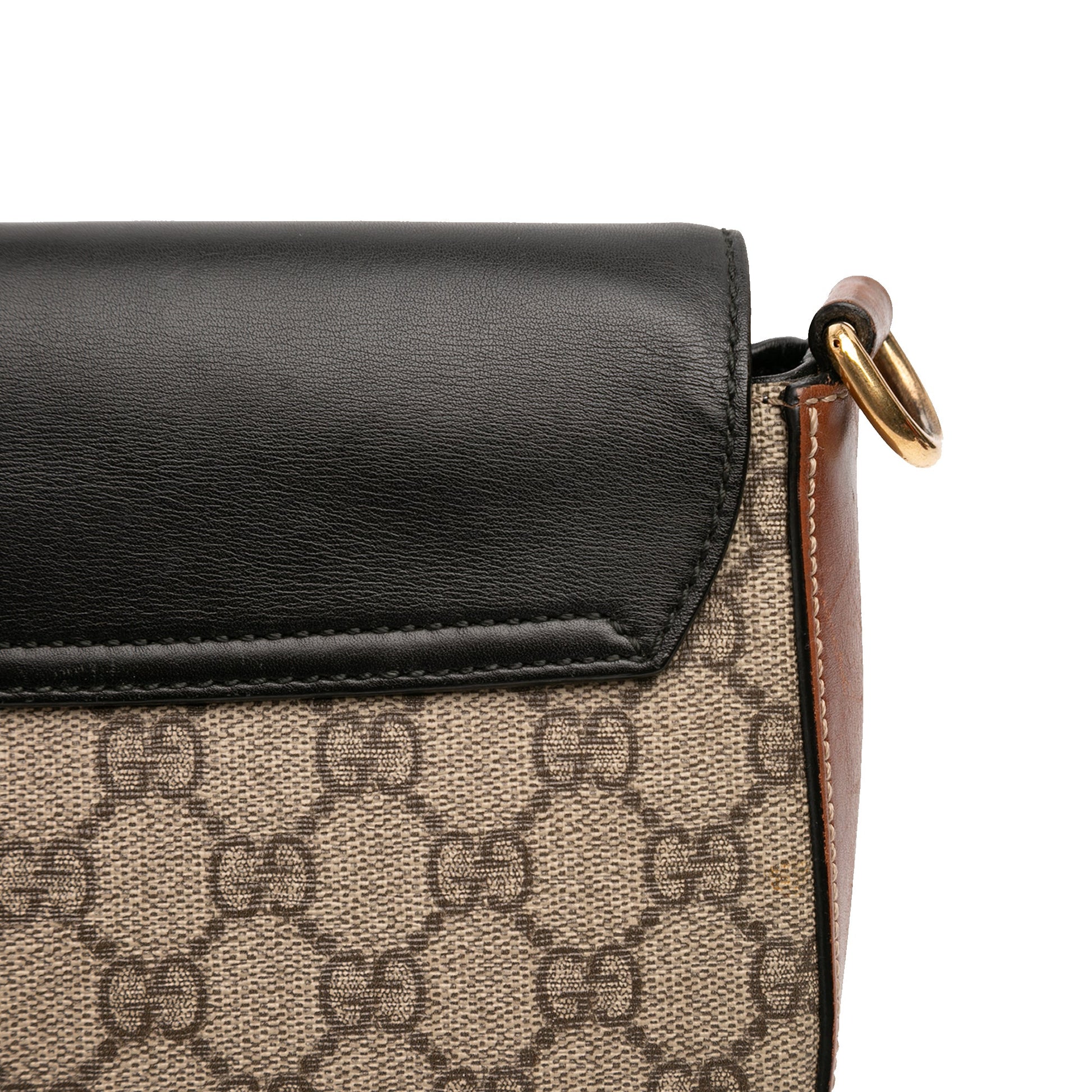 GG Supreme Web Padlock Crossbody