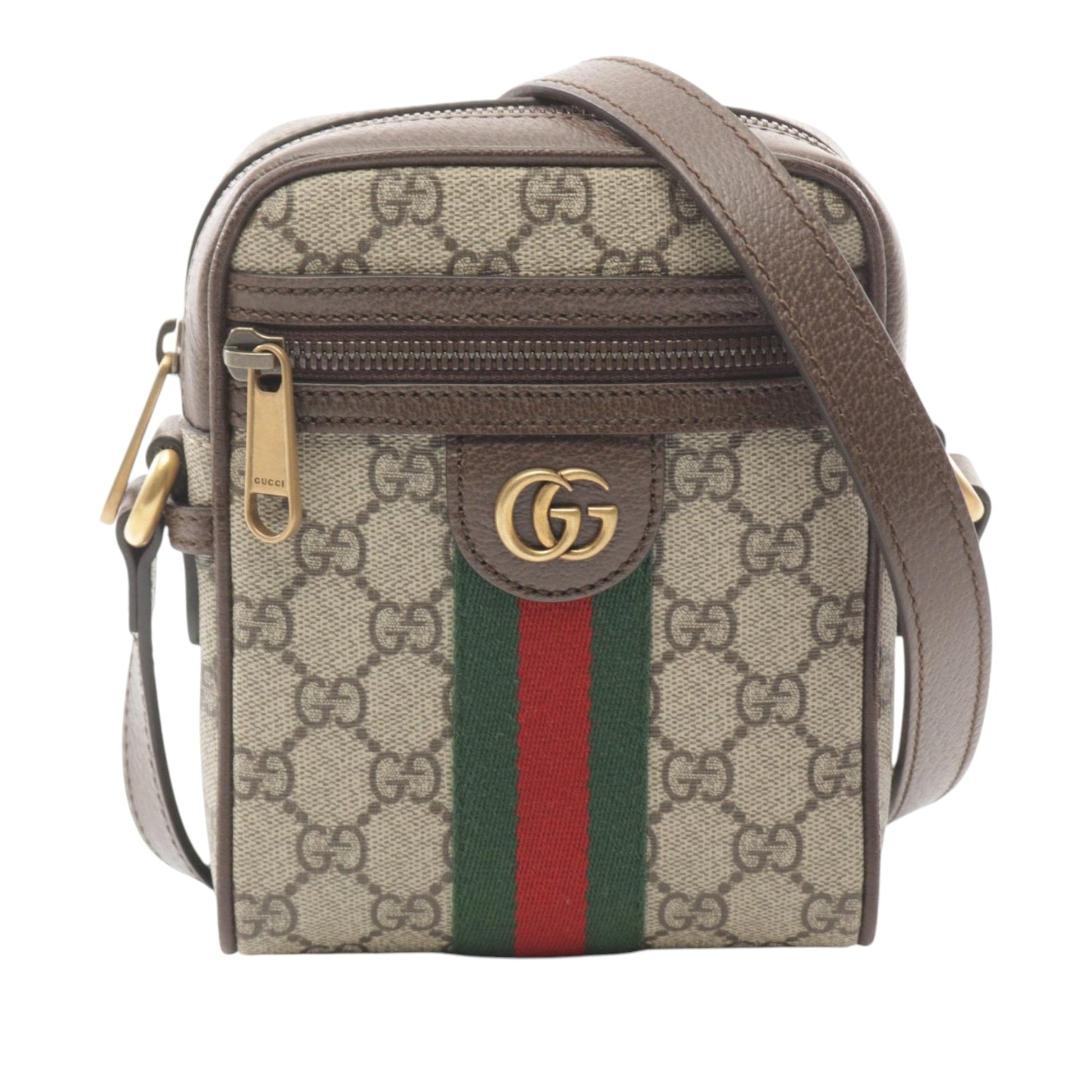 Gucci Mini GG Supreme Web Ophidia Crossbody