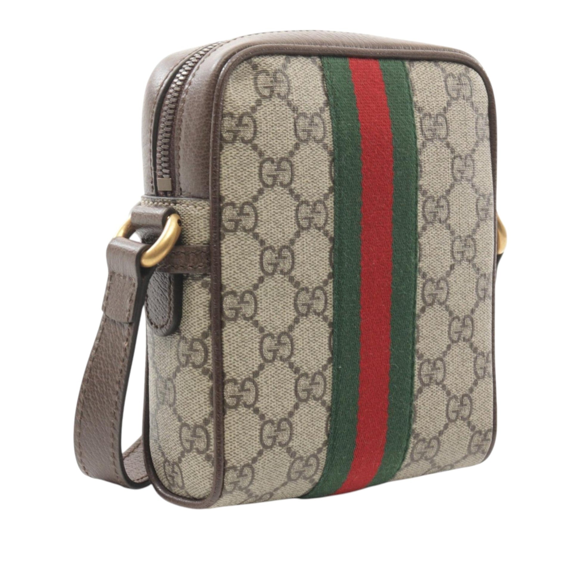 Gucci Mini GG Supreme Web Ophidia Crossbody
