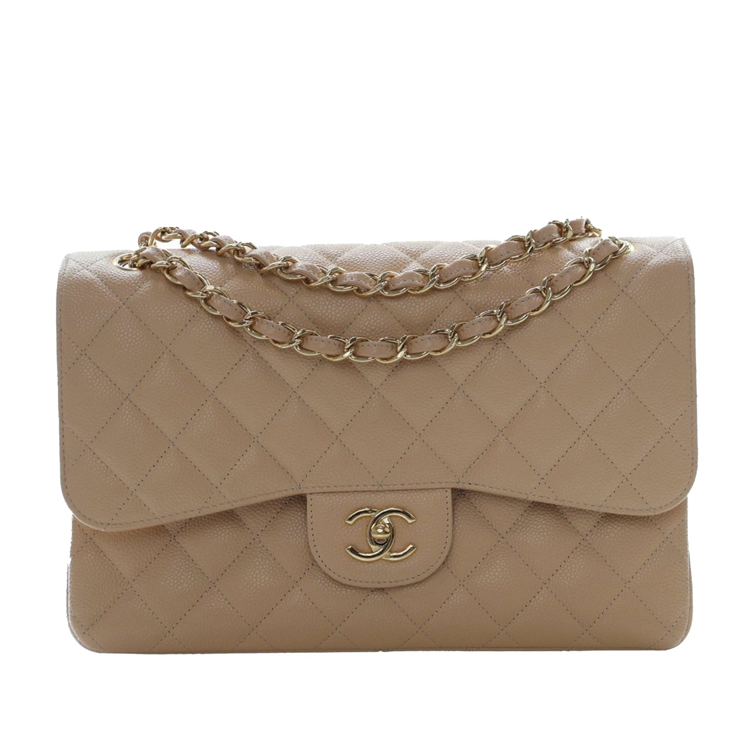 Chanel Jumbo Classic Caviar Double Flap