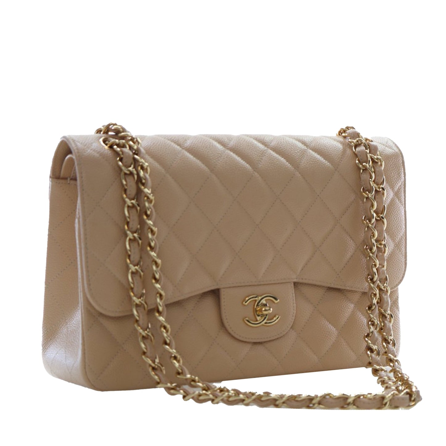 Chanel Jumbo Classic Caviar Double Flap