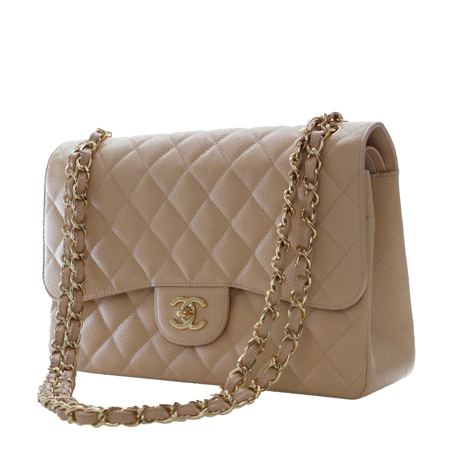 Chanel Jumbo Classic Caviar Double Flap