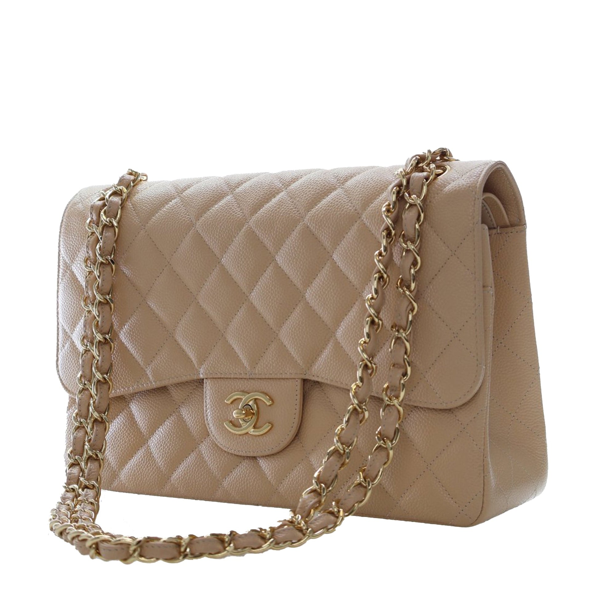Chanel Jumbo Classic Caviar Double Flap