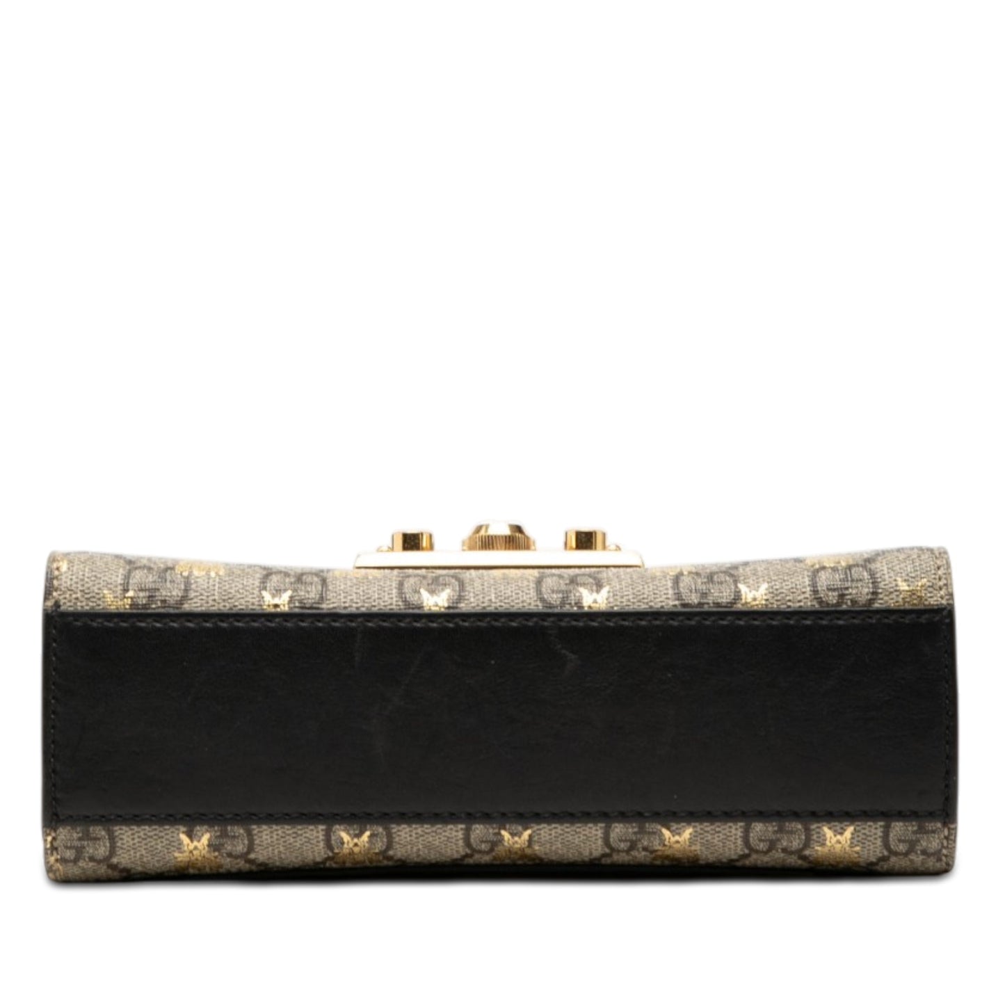 Gucci Small GG Supreme Bee Padlock Crossbody