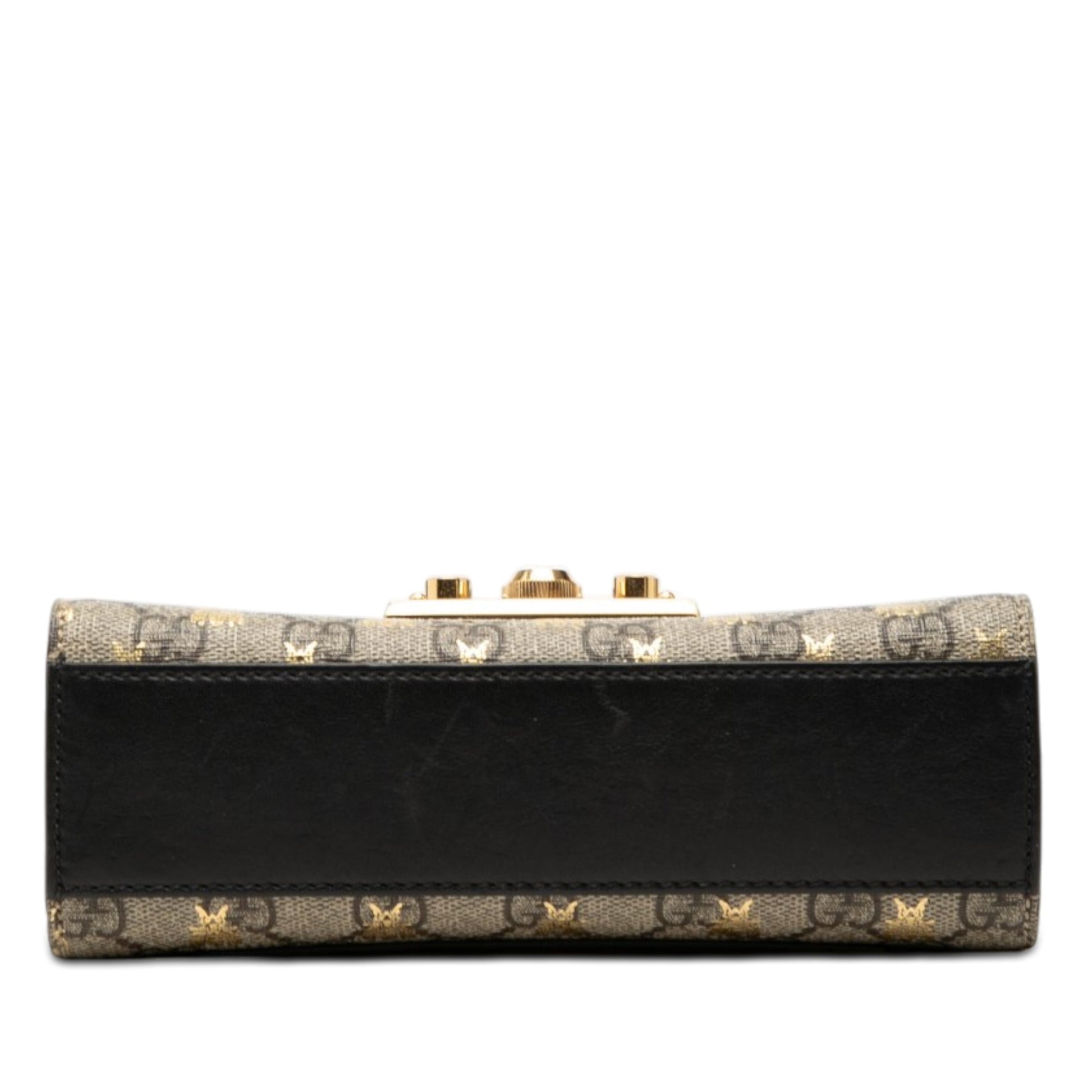 Gucci Small GG Supreme Bee Padlock Crossbody