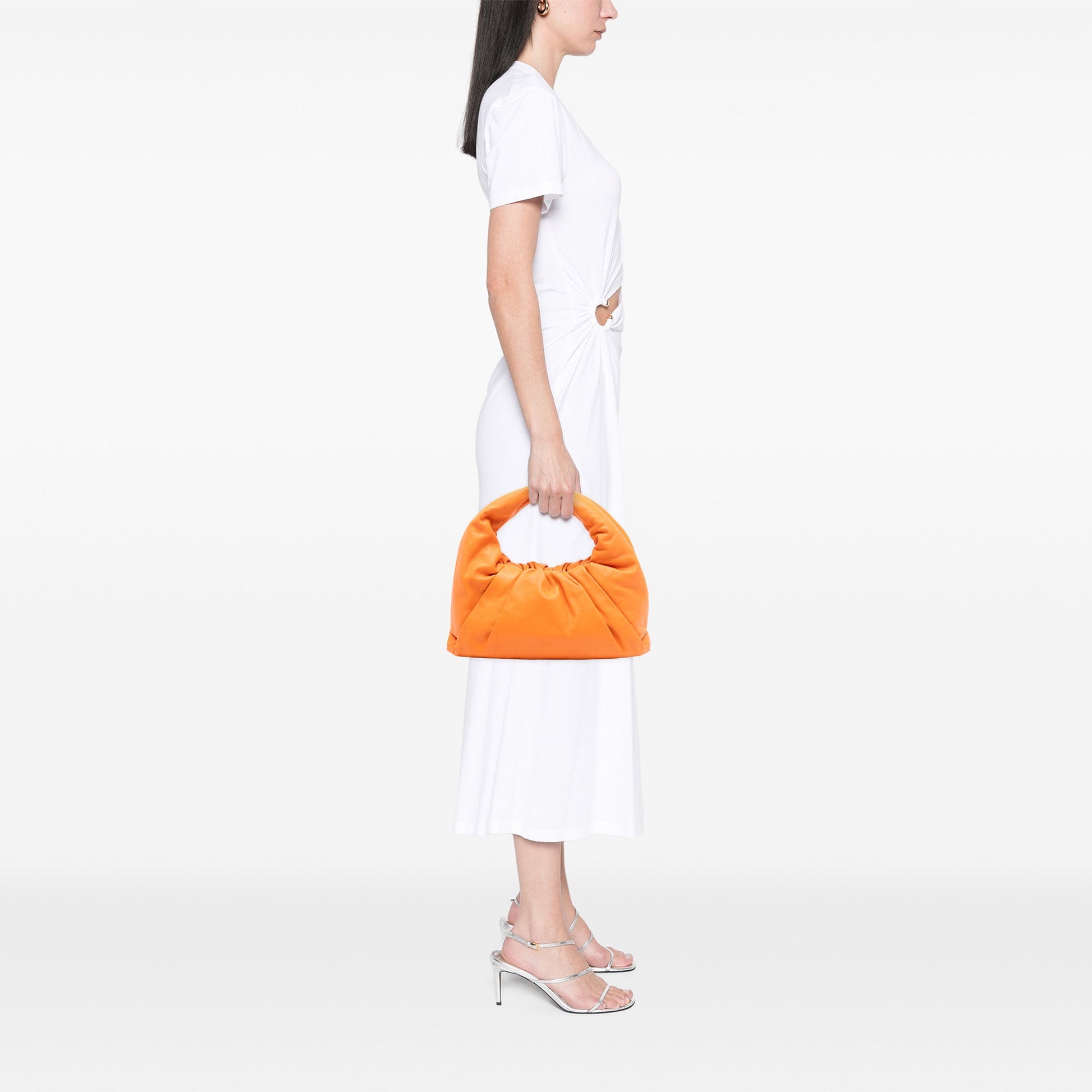 Bottega Veneta Lambskin The Shoulder Pouch