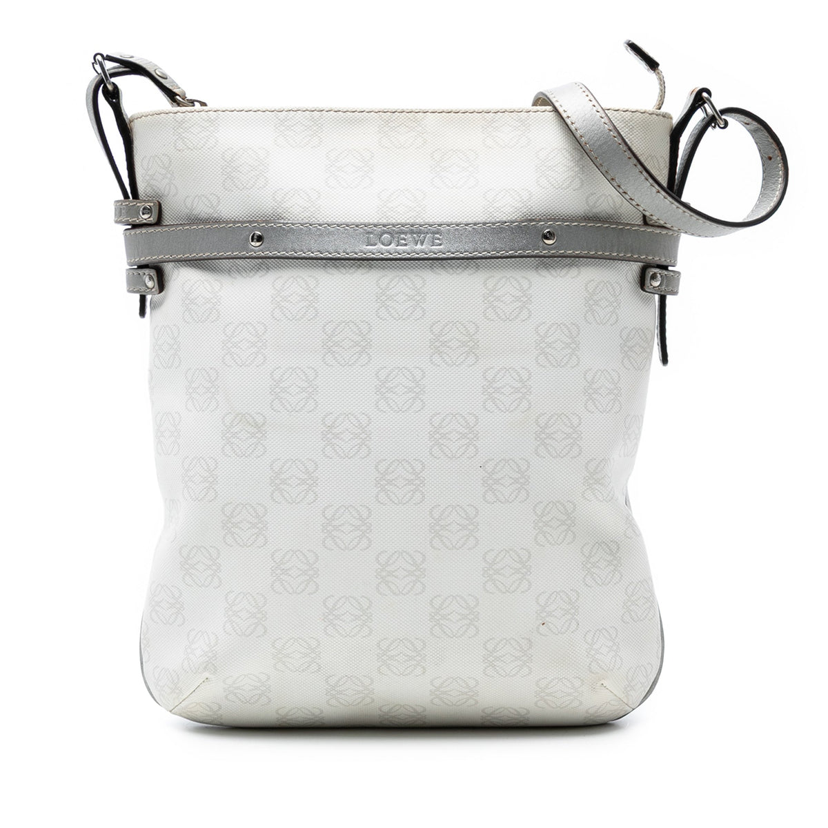 LOEWE Anagram Coated Canvas Crossbody