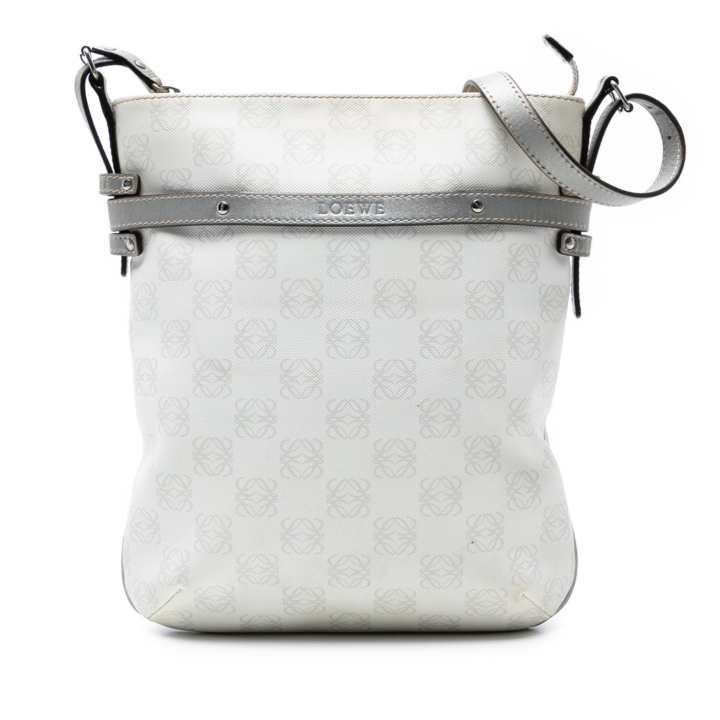 LOEWE Anagram Coated Canvas Crossbody