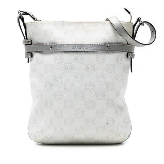 LOEWE Anagram Coated Canvas Crossbody