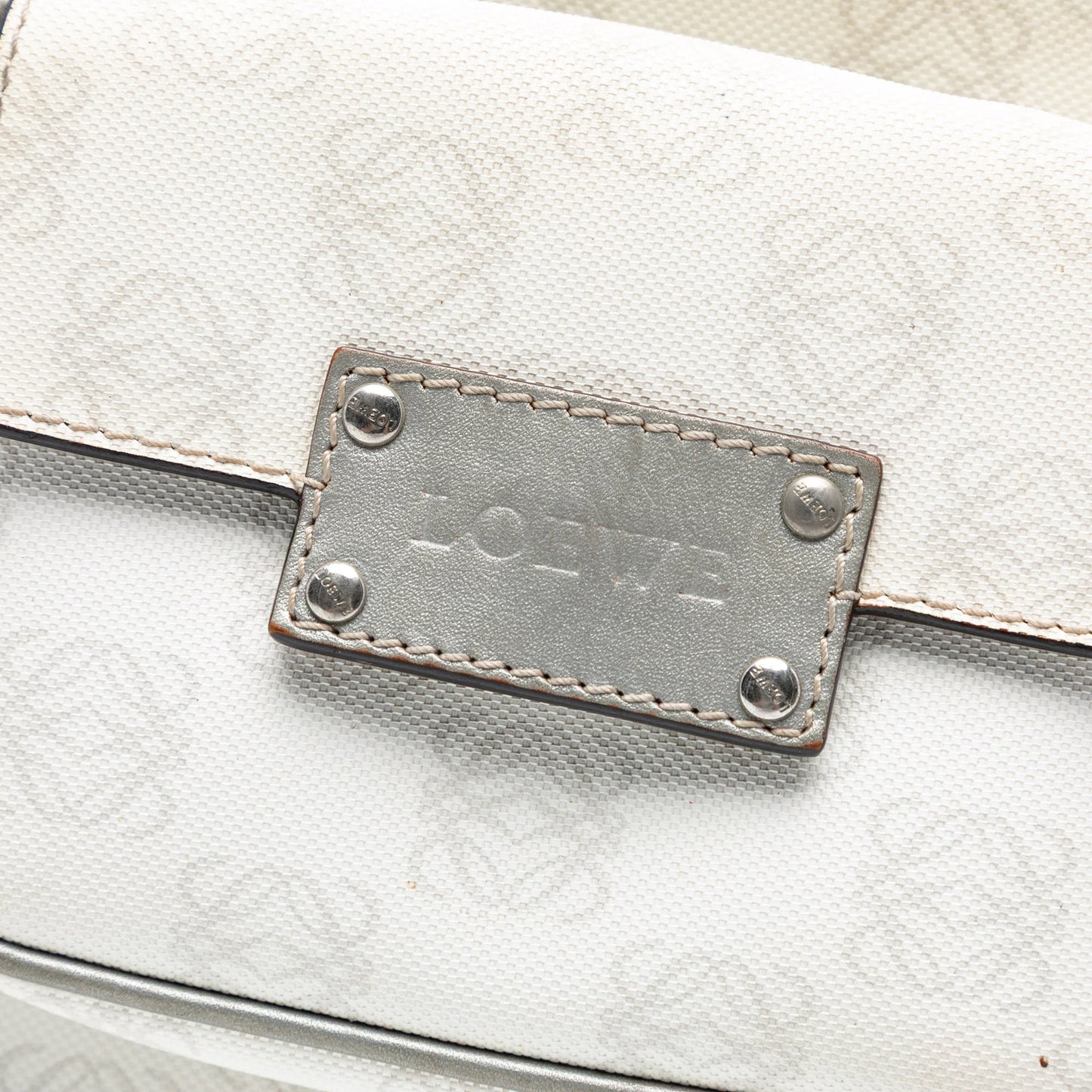 LOEWE Anagram Coated Canvas Crossbody
