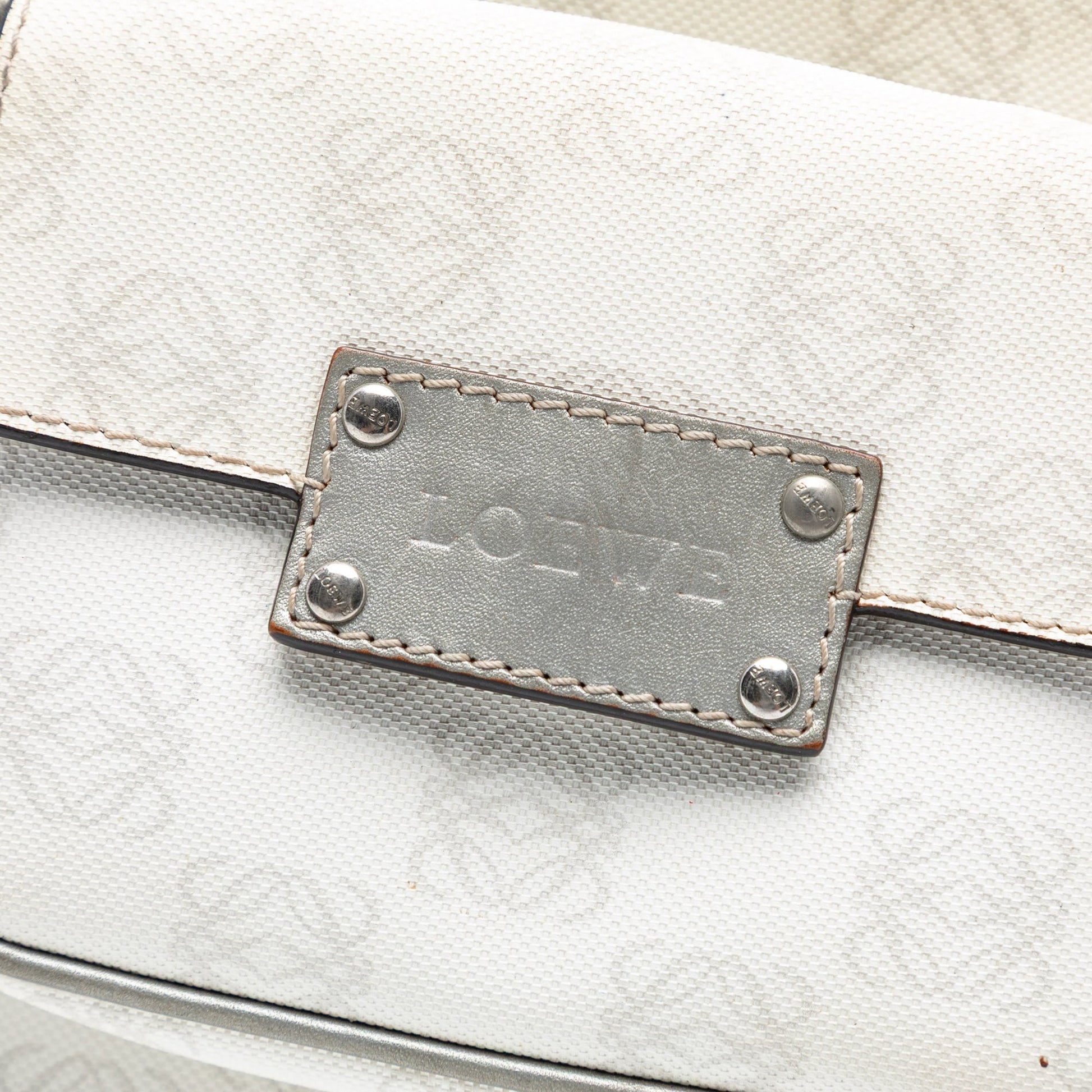 LOEWE Anagram Coated Canvas Crossbody