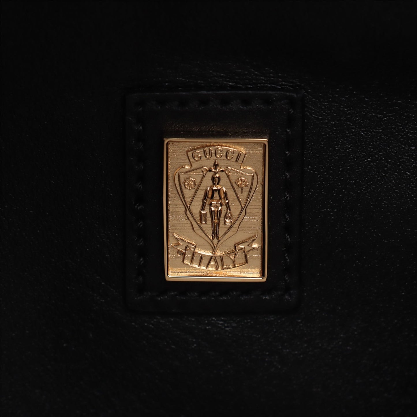 Gucci Calfskin Equestrian Saddle Crosbody