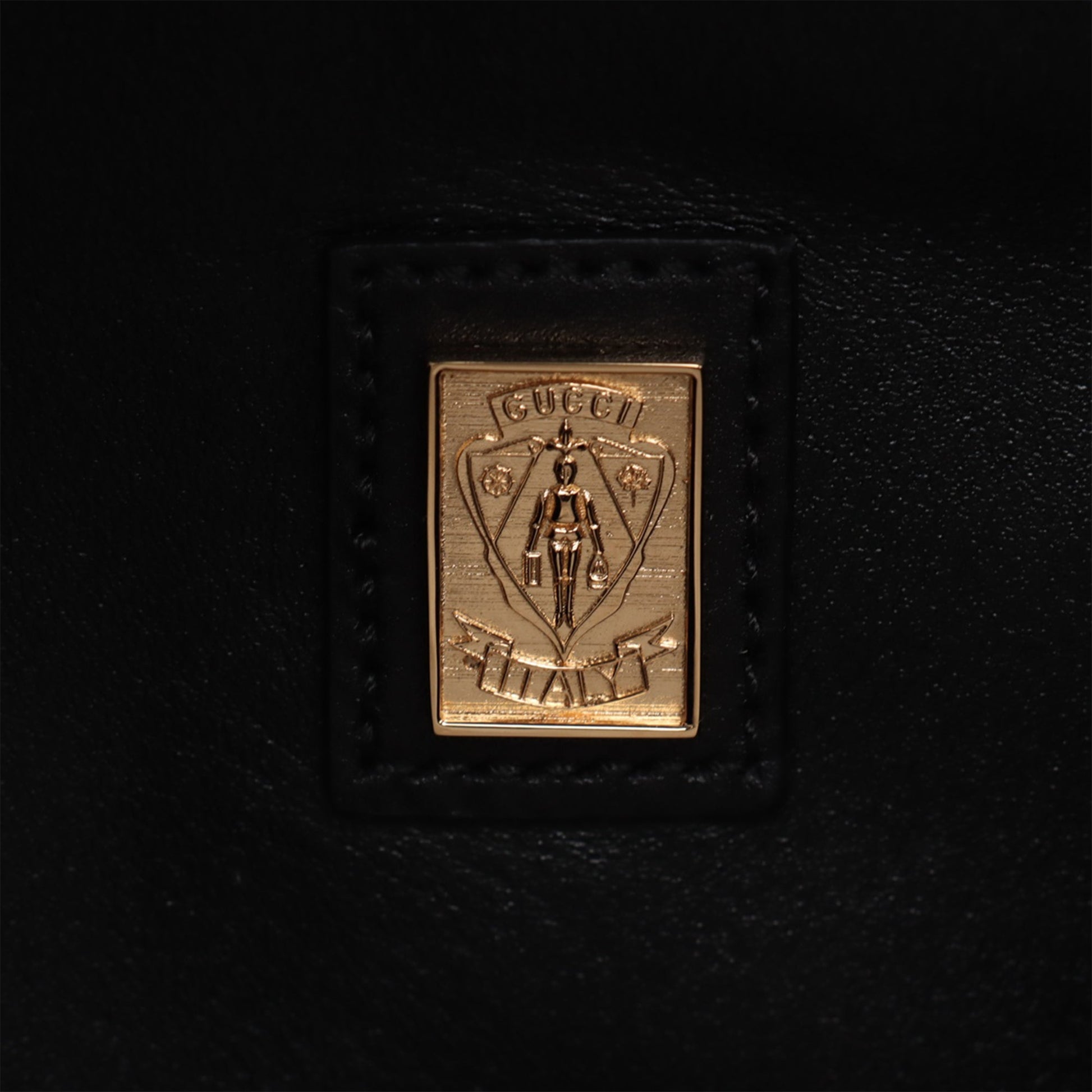 Gucci Calfskin Equestrian Saddle Crosbody