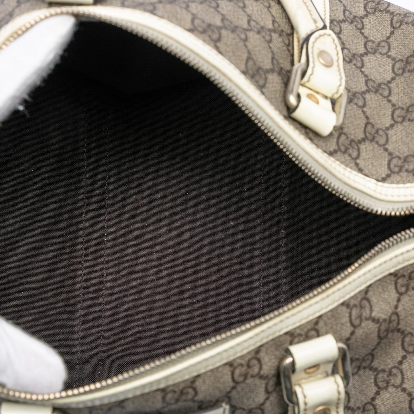 Gucci Medium GG Supreme Joy Boston Bag