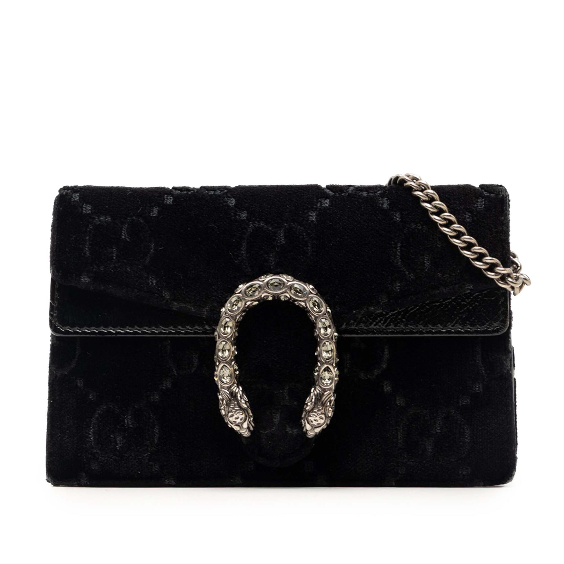 Gucci Mini GG Velvet Dionysus Crossbody