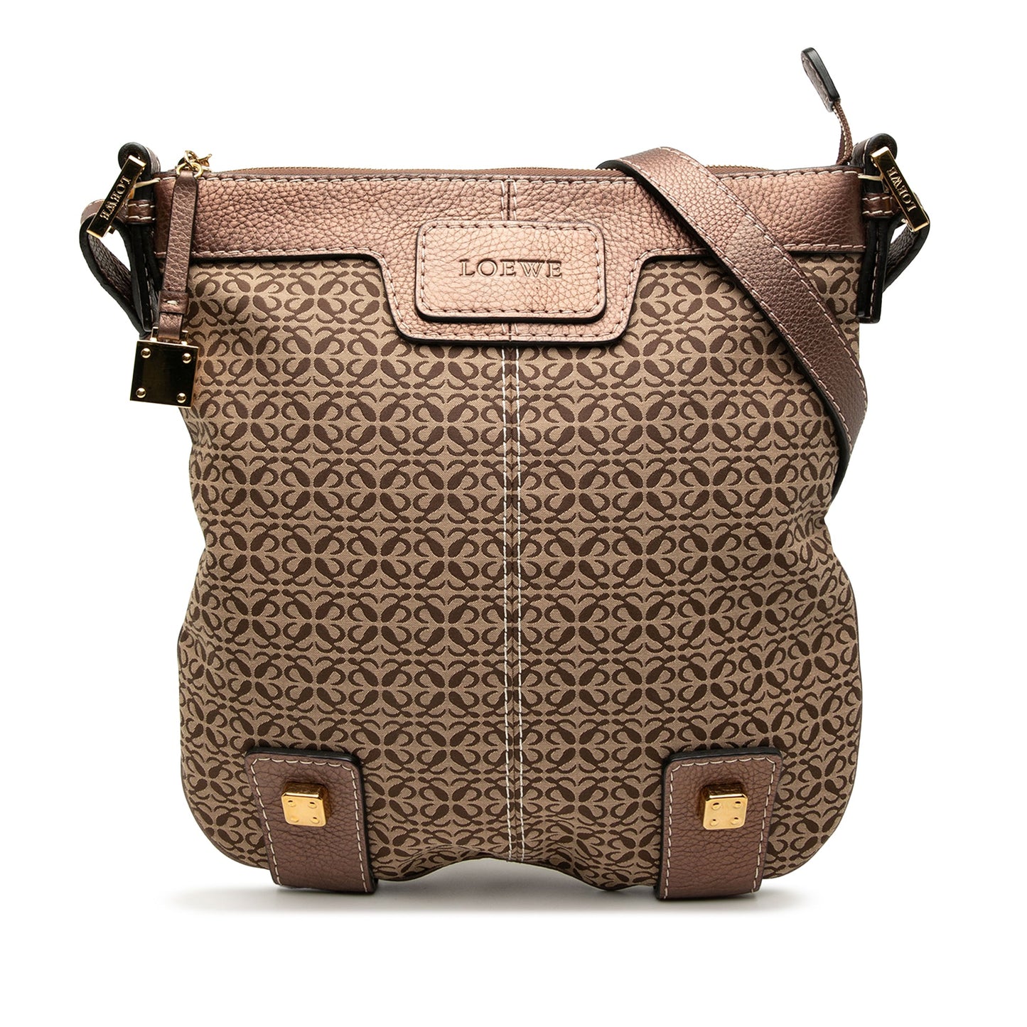 LOEWE Anagram Canvas New Road Crossbody