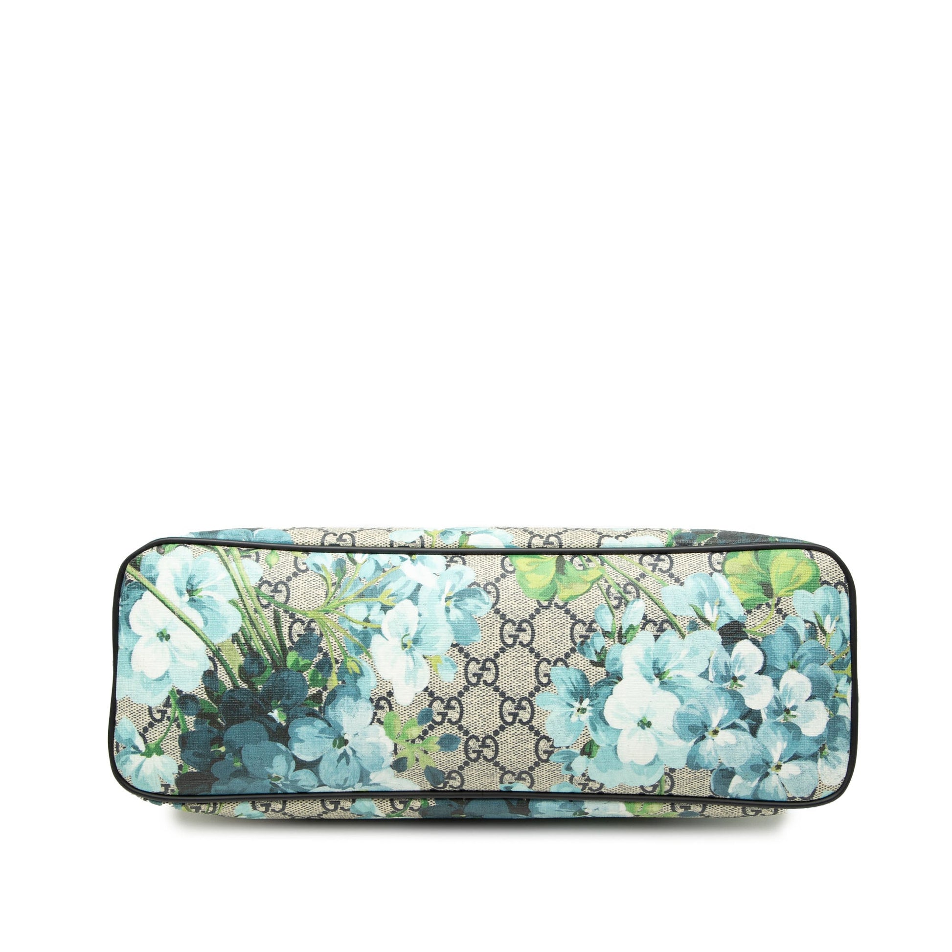 Gucci GG Supreme Blooms Zippered Tote