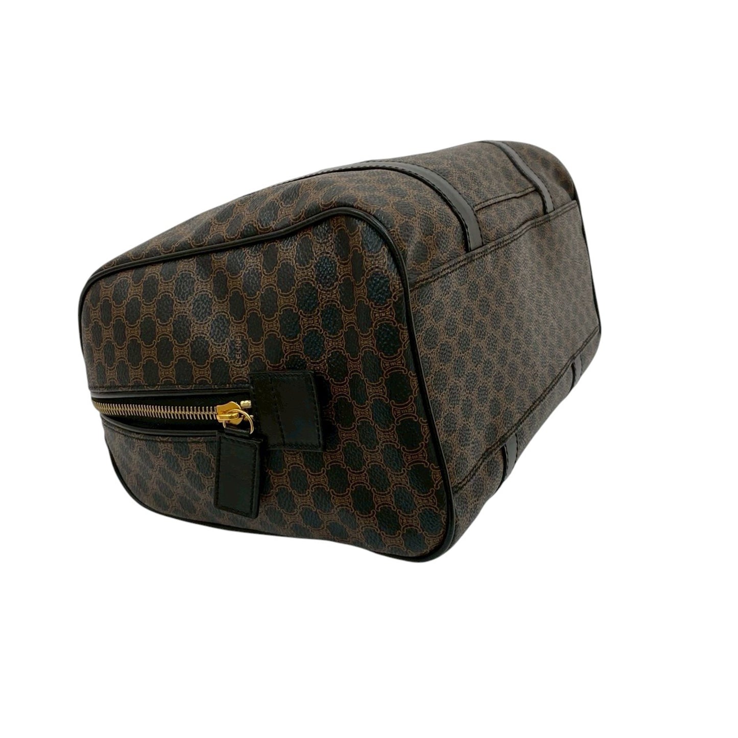 Celine Macadam Coated Canvas Boston Bag