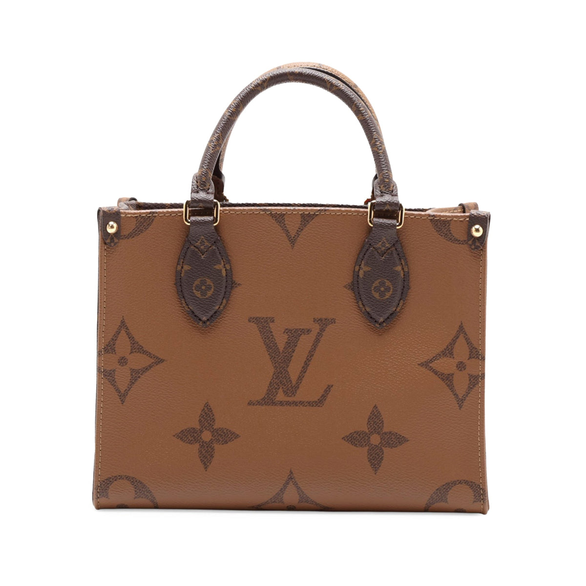 Louis Vuitton Monogram Reverse Giant OnTheGo PM — Brown