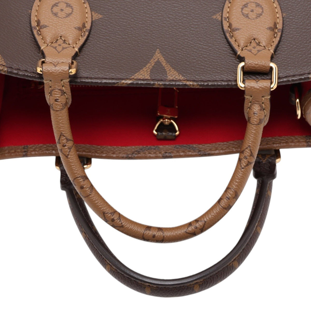 Louis Vuitton Monogram Reverse Giant OnTheGo PM — Brown