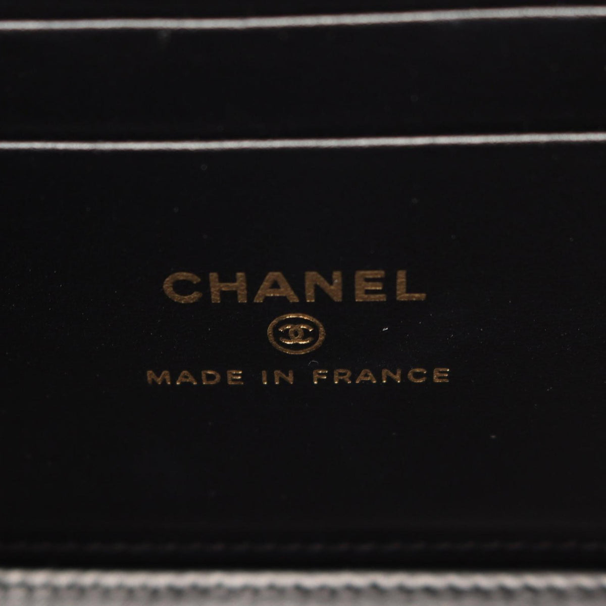 Chanel Small Quilted Caviar Coco Casino Vanity Case With Chain