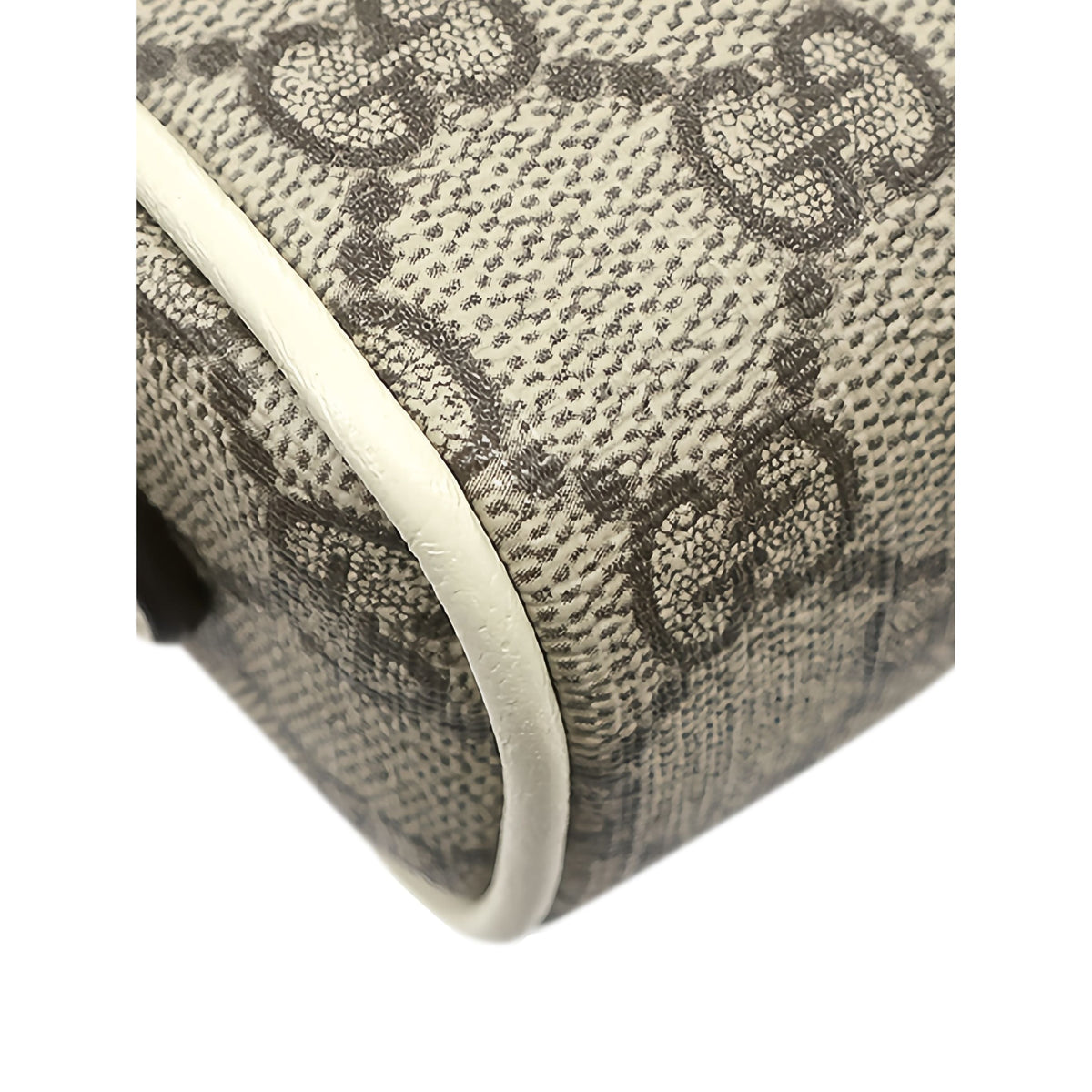 Gucci Mini GG Supreme Web Ophidia Crossbody — Beige