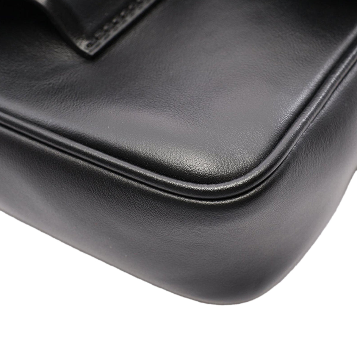 Miu Miu Calfskin Penny Satchel — Black