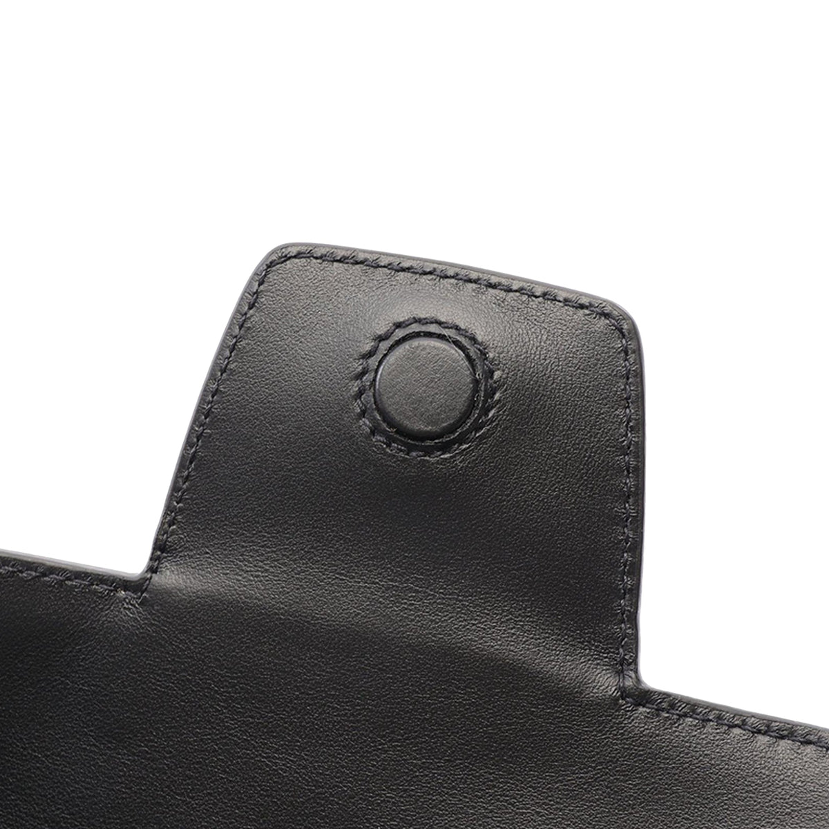 Miu Miu Calfskin Penny Satchel — Black