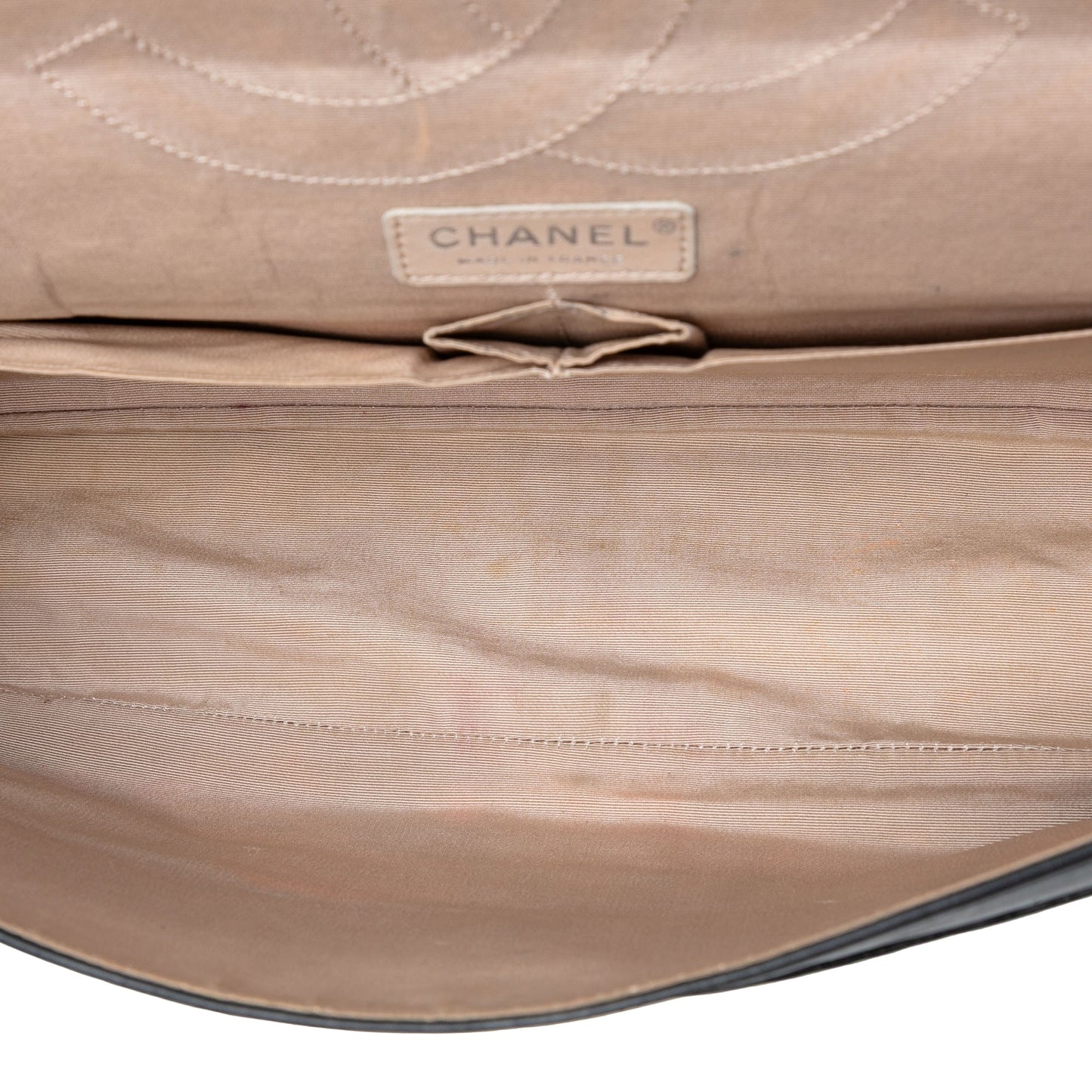 Maxi Embossed Calfskin 31 Rue Cambon Reissue 2.55 Double Flap