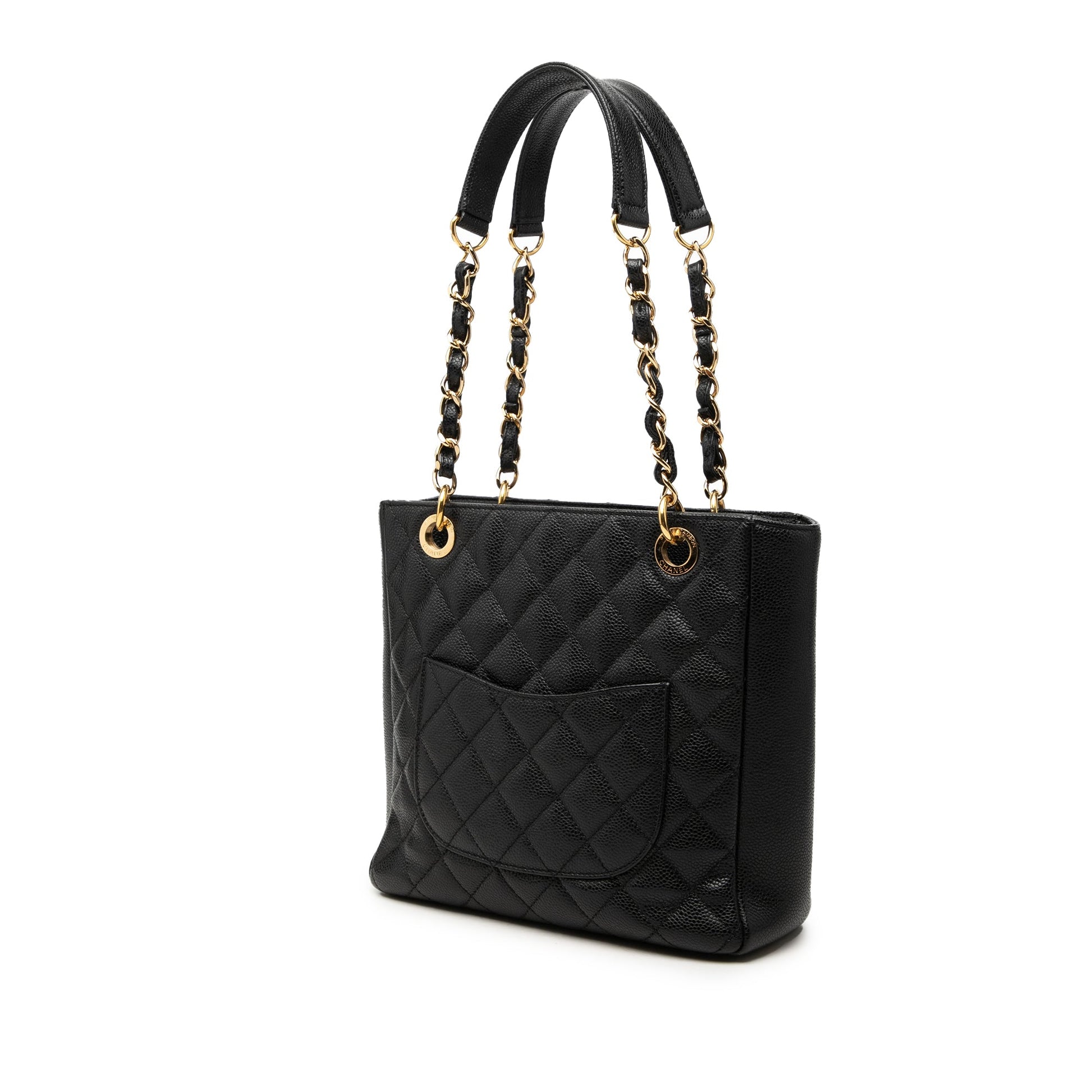Chanel Caviar Petite Shopping Tote
