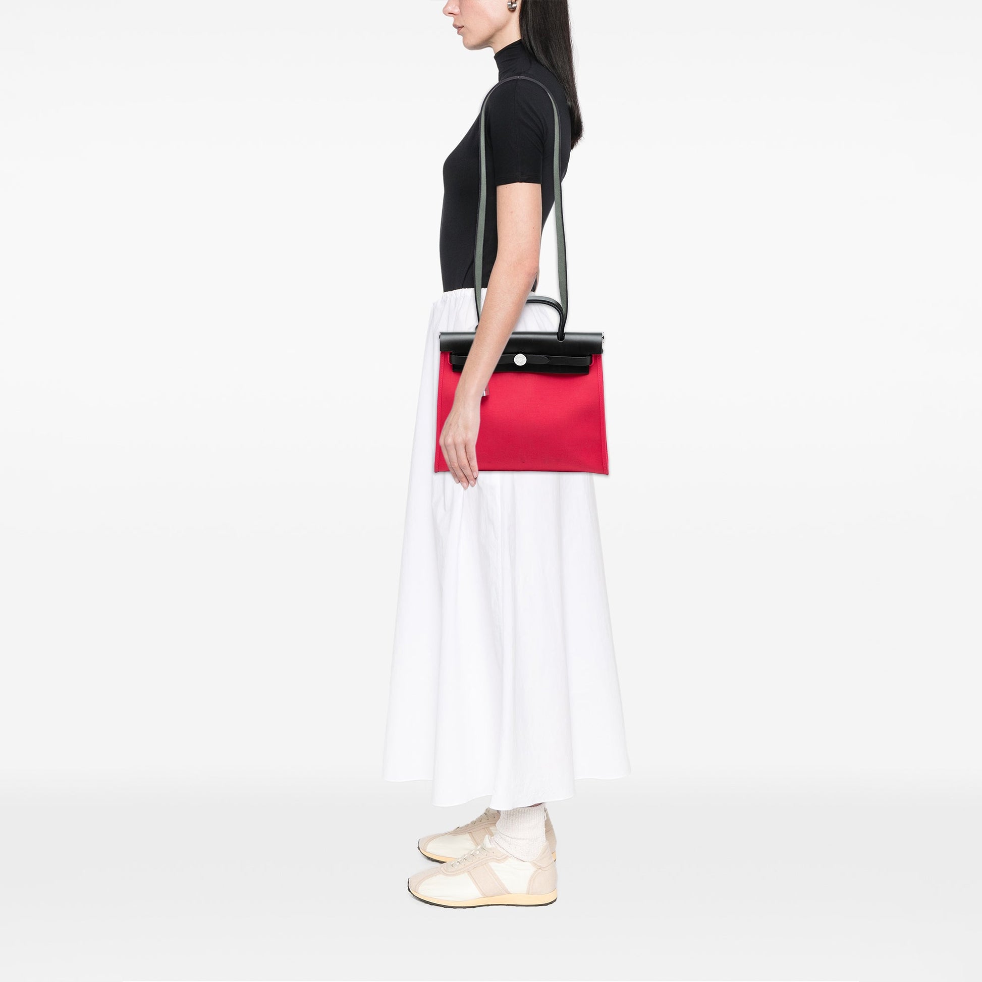 Hermès Toile Herbag Zip 31
